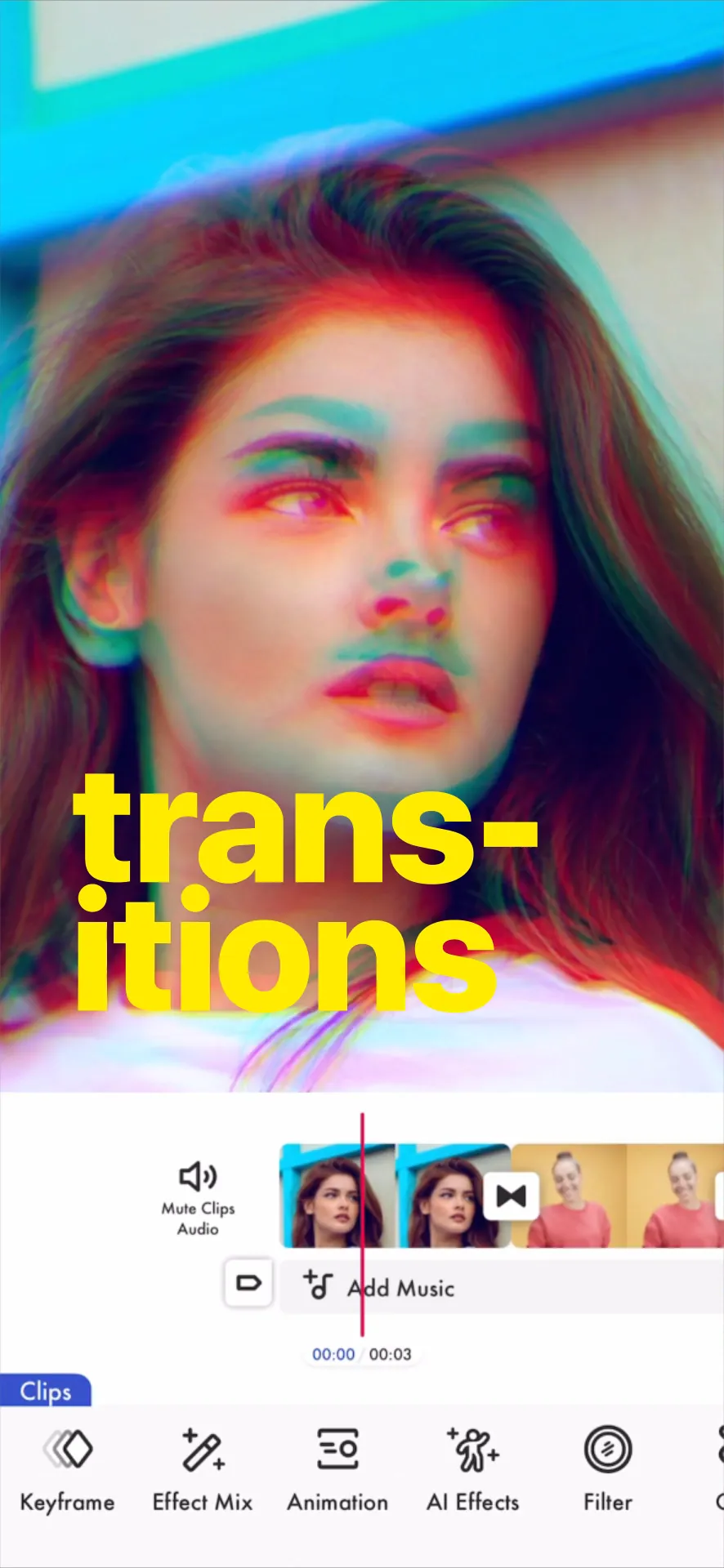 Funimate Video & Motion Editor iphone screenshot 1