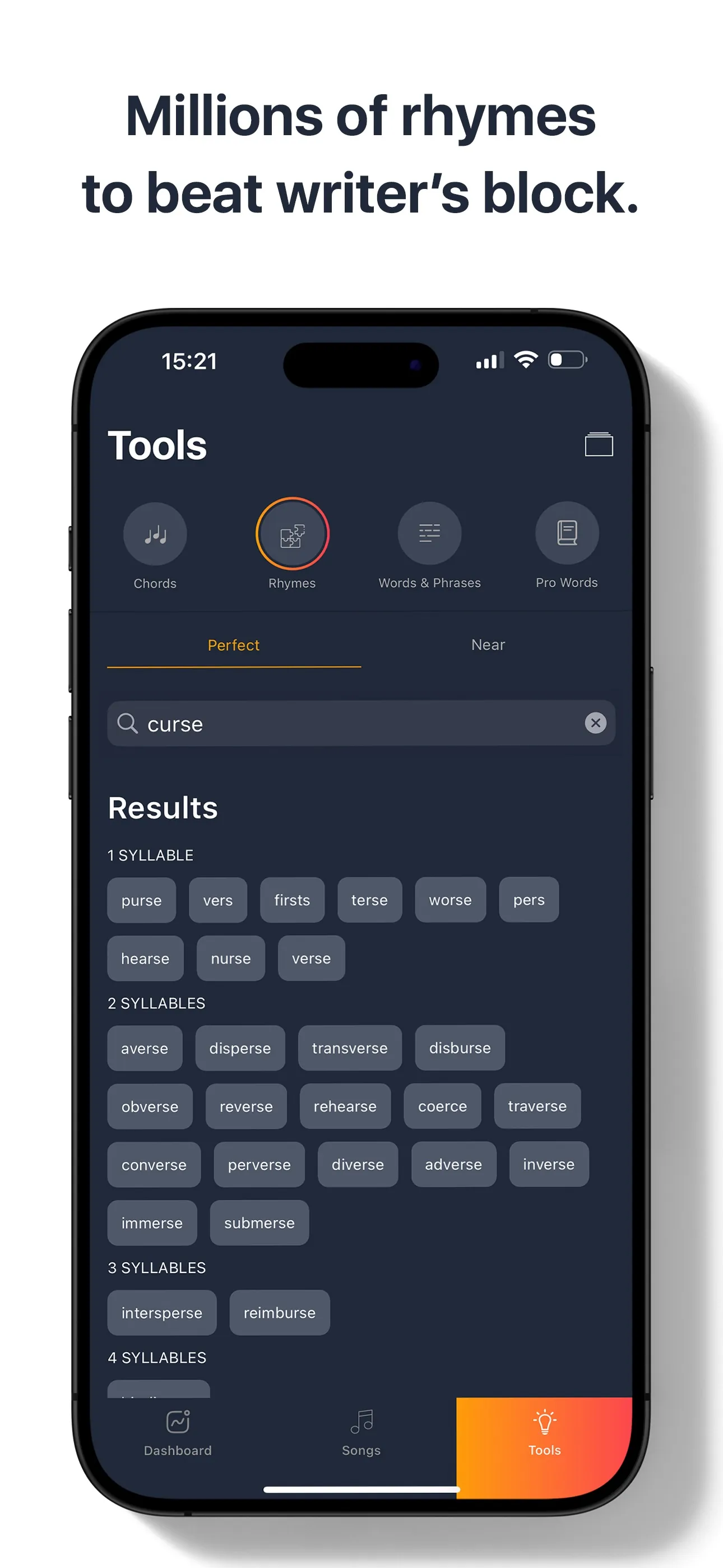 Songwriter Pro: Lyric Studio iphone screenshot 4