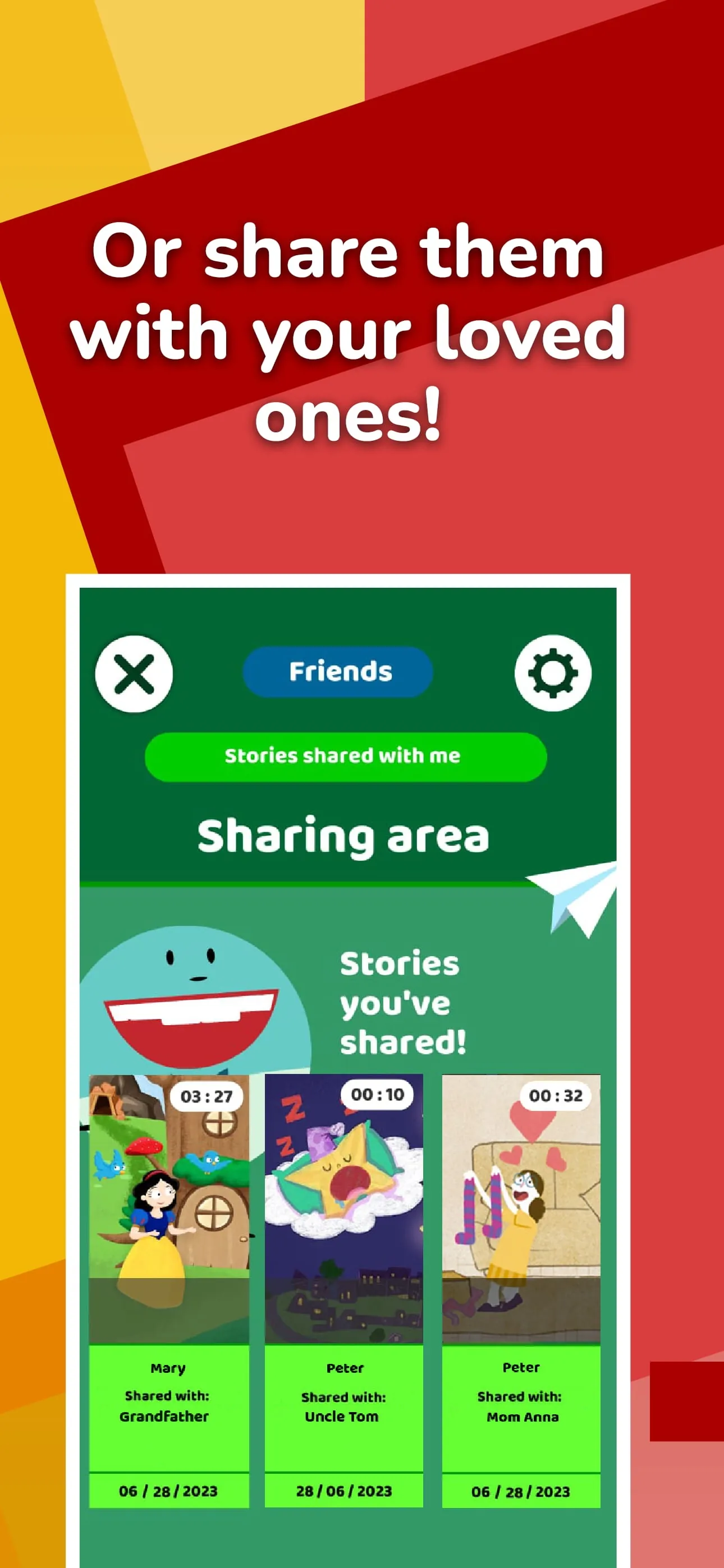 Inventeca: kids' storytelling iphone screenshot 6