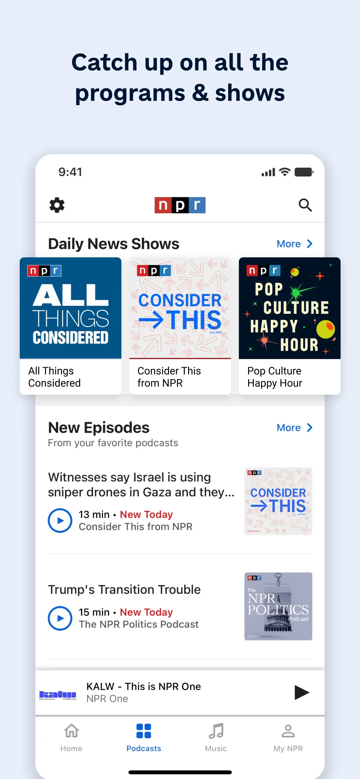 NPR iphone screenshot 3