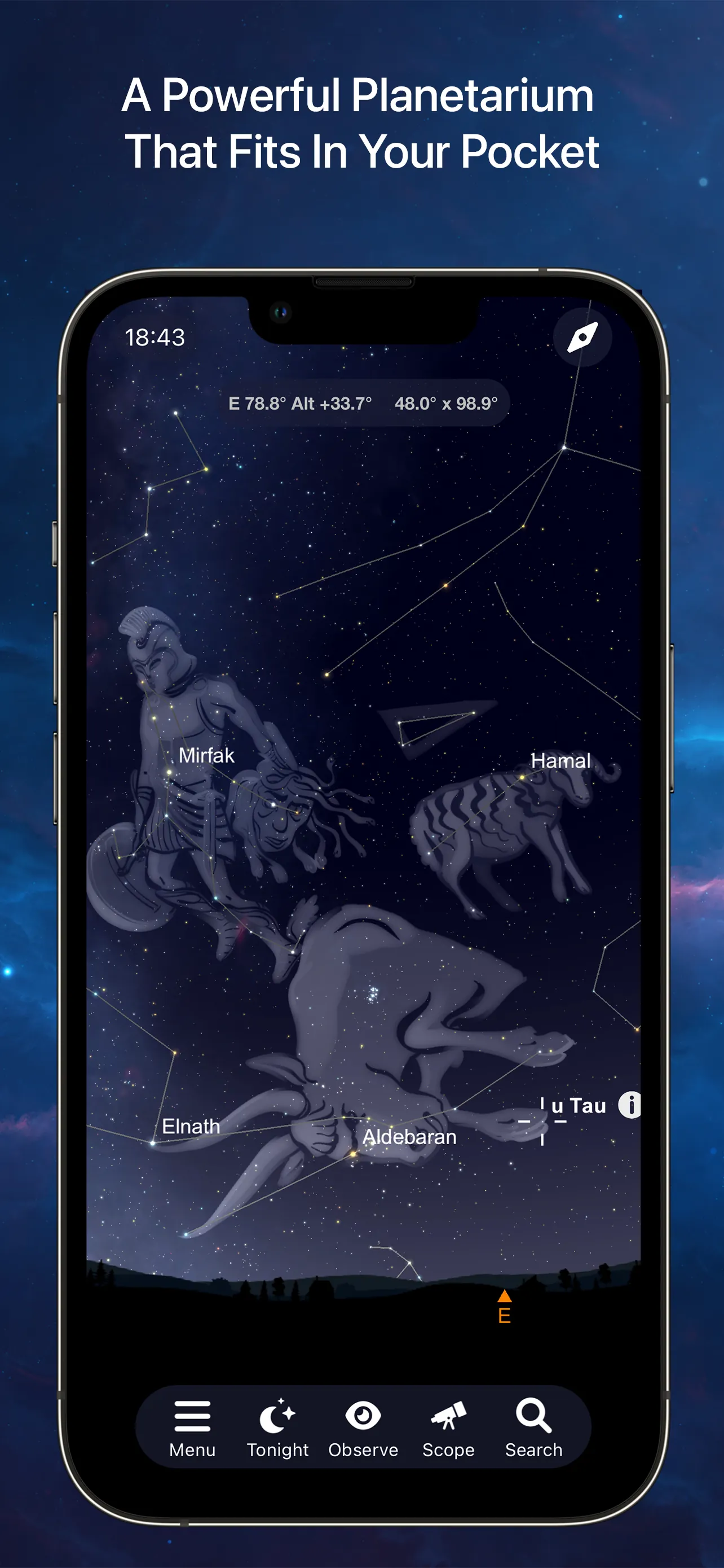 SkySafari 7 Plus iphone screenshot 1