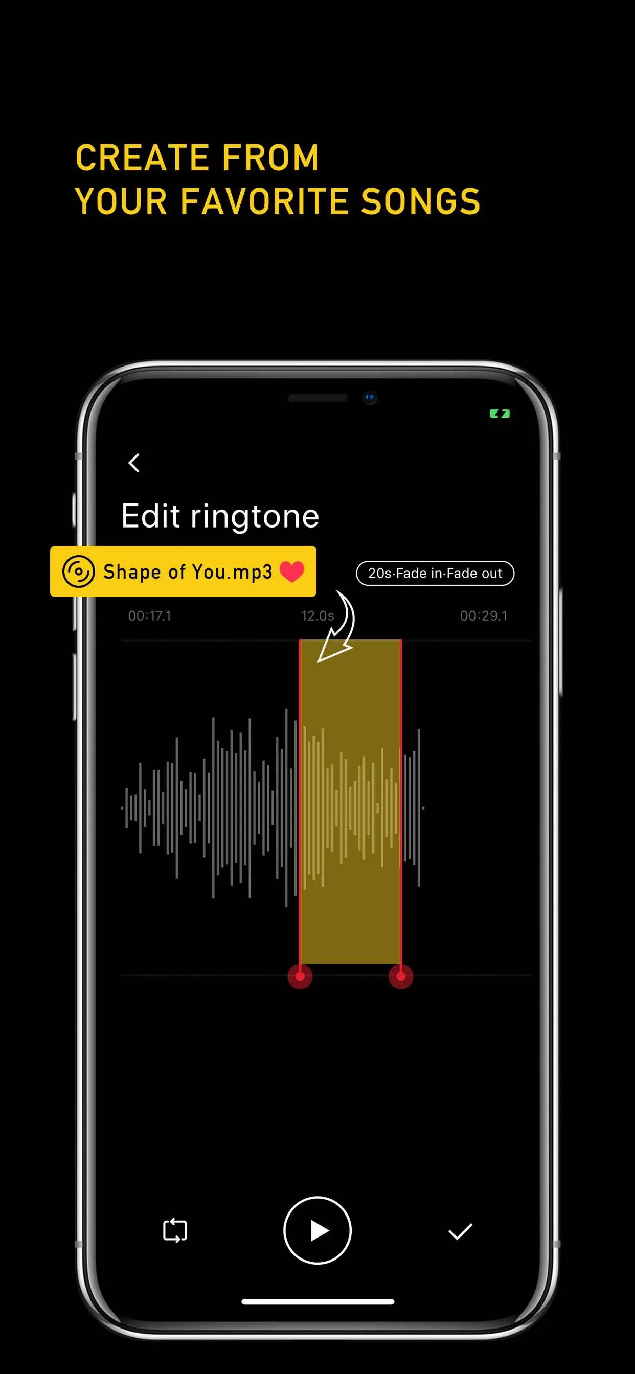Ringtone Maker + iphone screenshot 3