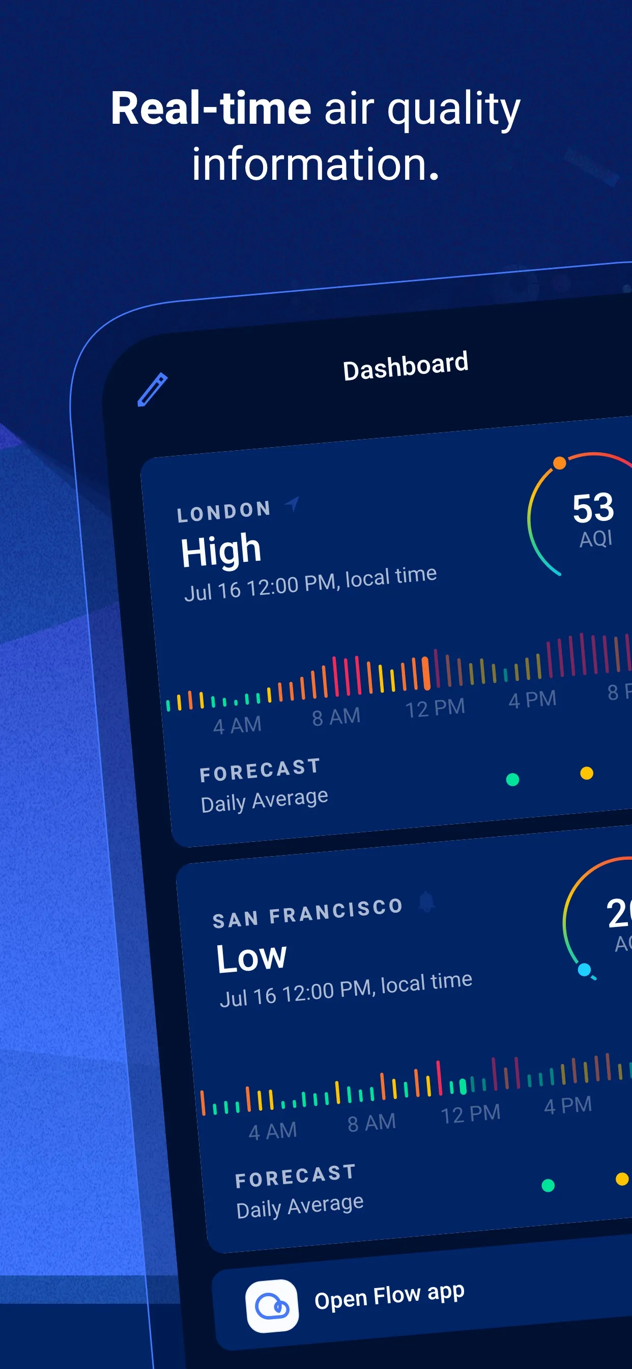 Plume Labs: Air Quality App iphone screenshot 1