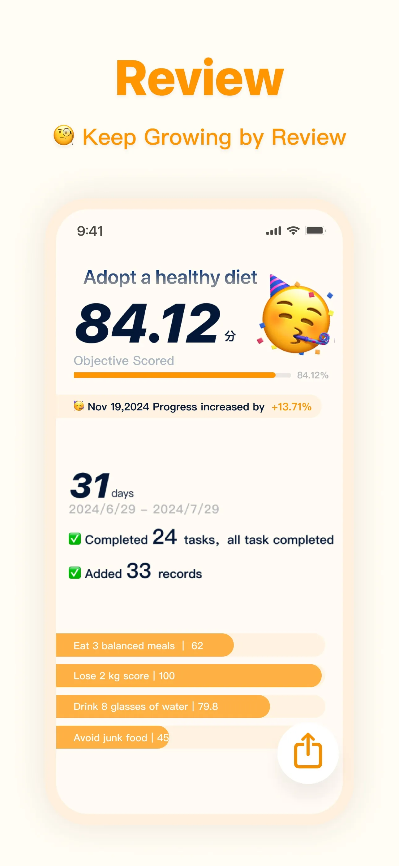 Vis - OKR Goals Planner&To-Do iphone screenshot 4
