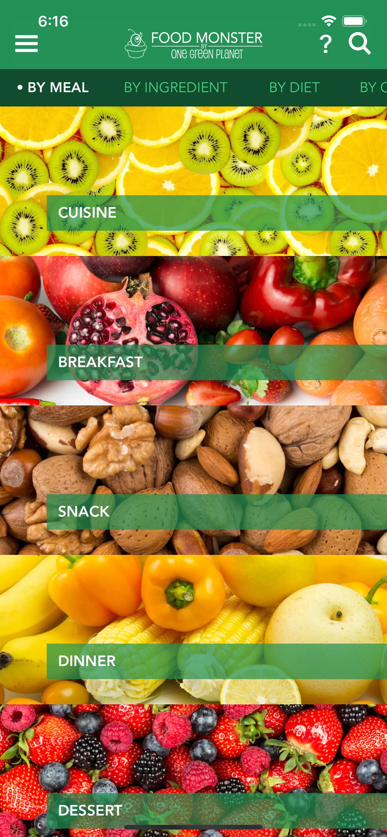 Food Monster - Vegan Recipes iphone screenshot 3