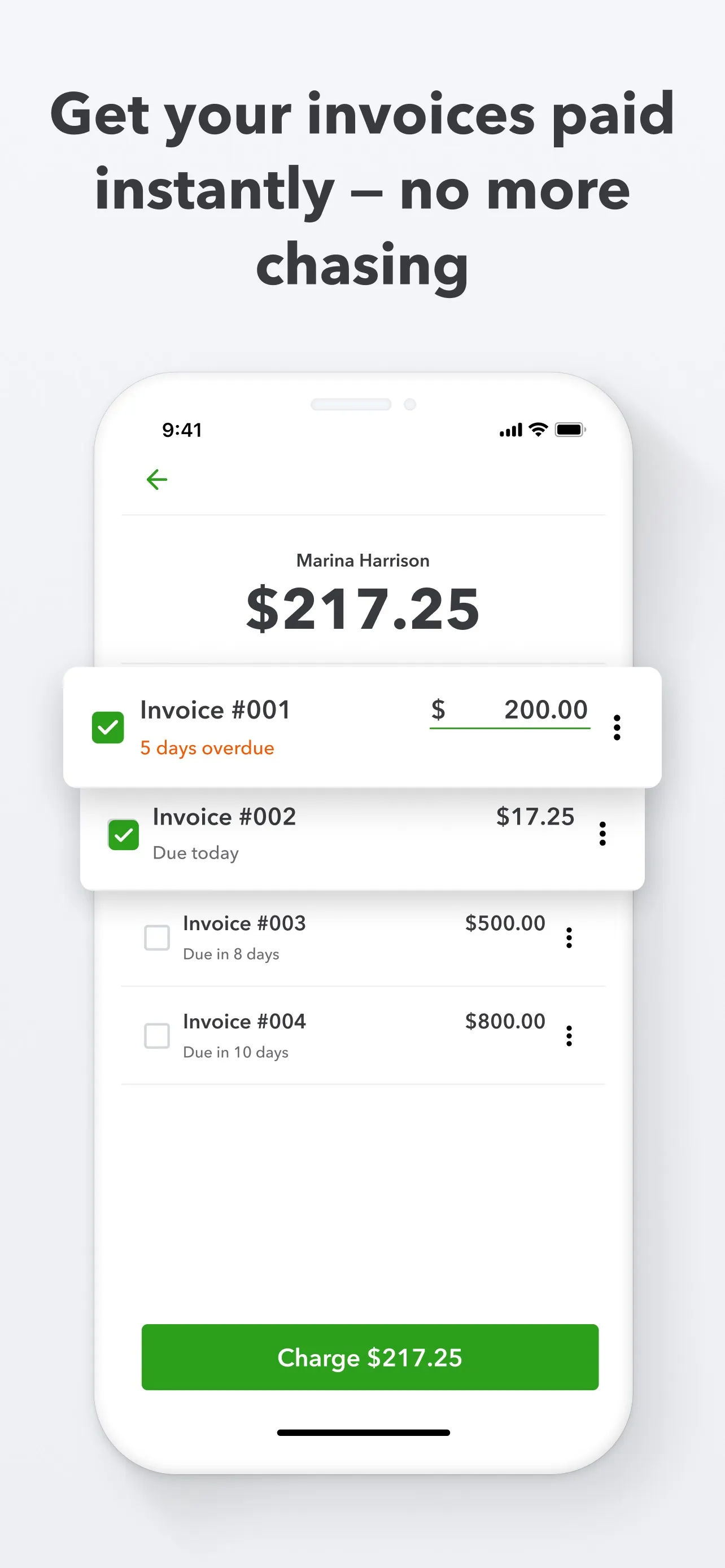 QuickBooks GoPayment POS iphone screenshot 3