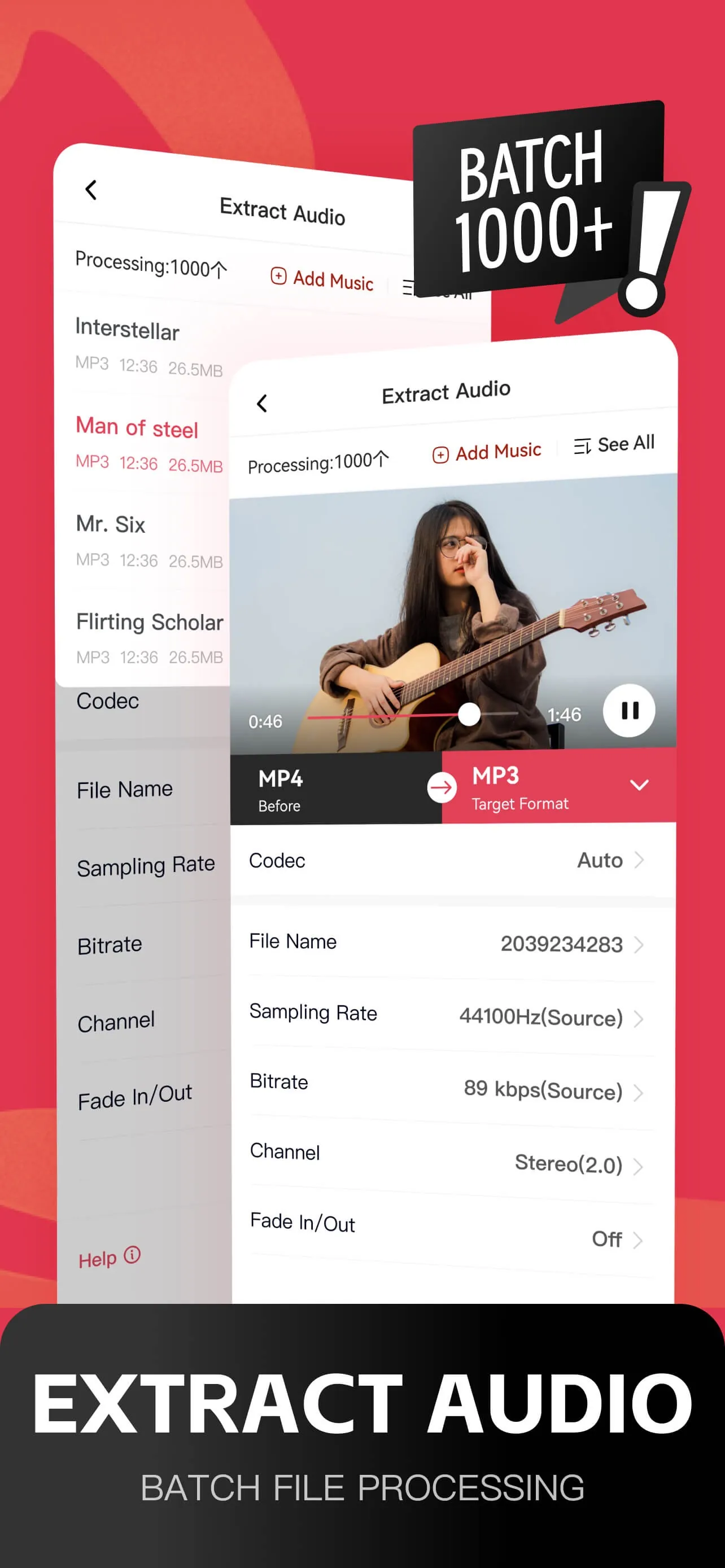 Audio Editor: MP3 Converter iphone screenshot 3