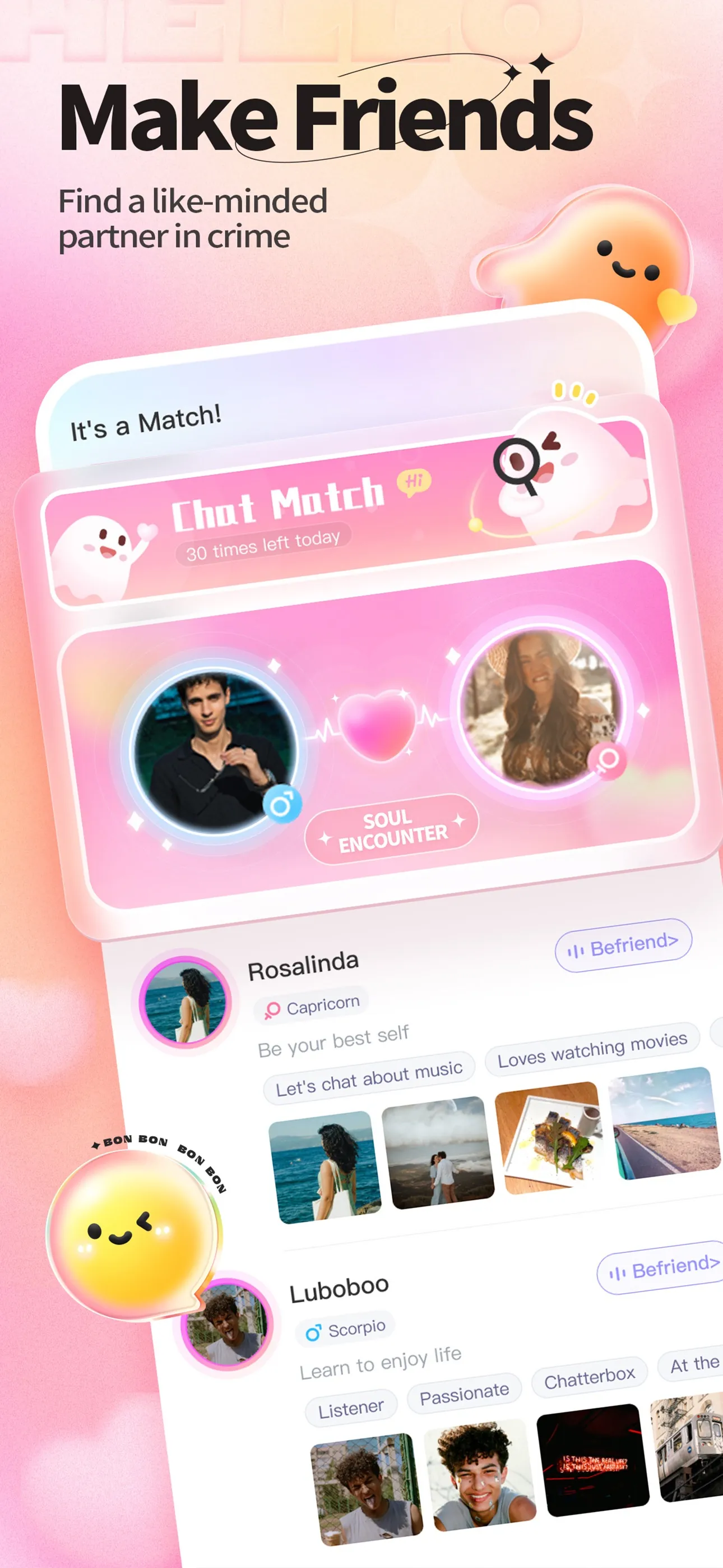 Bonbon - Gaming Community iphone screenshot 1