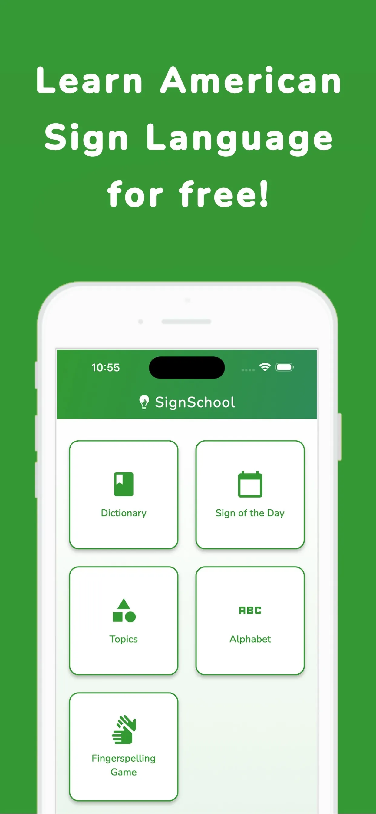 SignSchool iphone screenshot 1