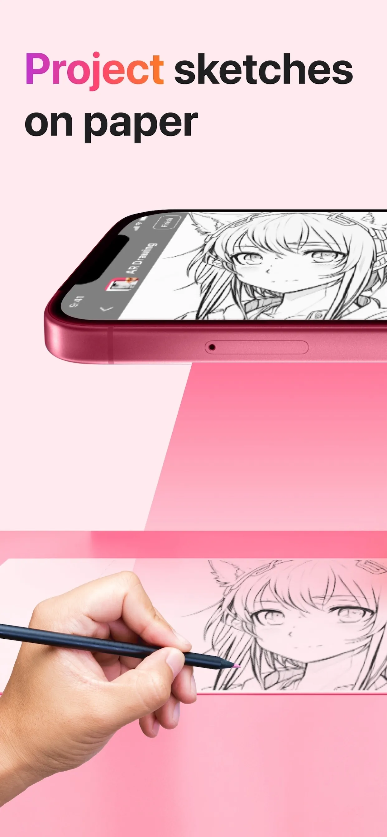 AR Drawing: Sketch & Paint iphone screenshot 2