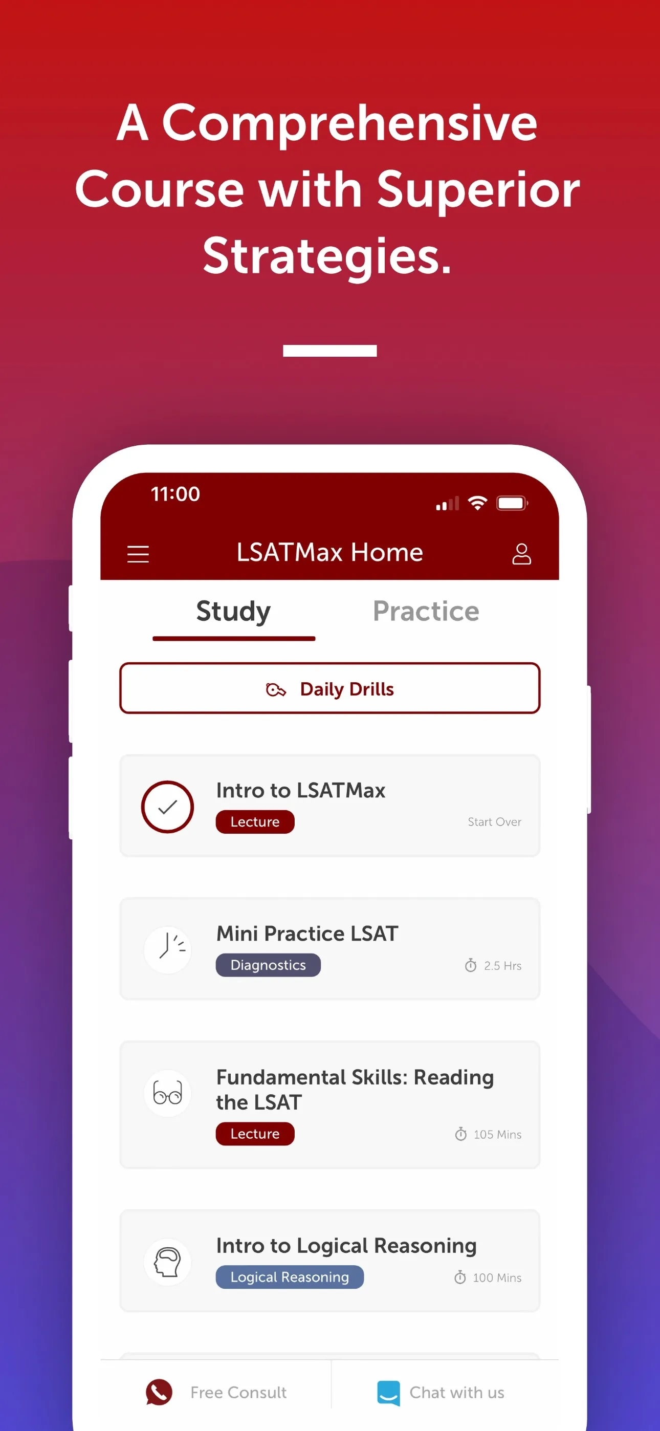 LSAT Max LSAT Prep & Tutoring iphone screenshot 2