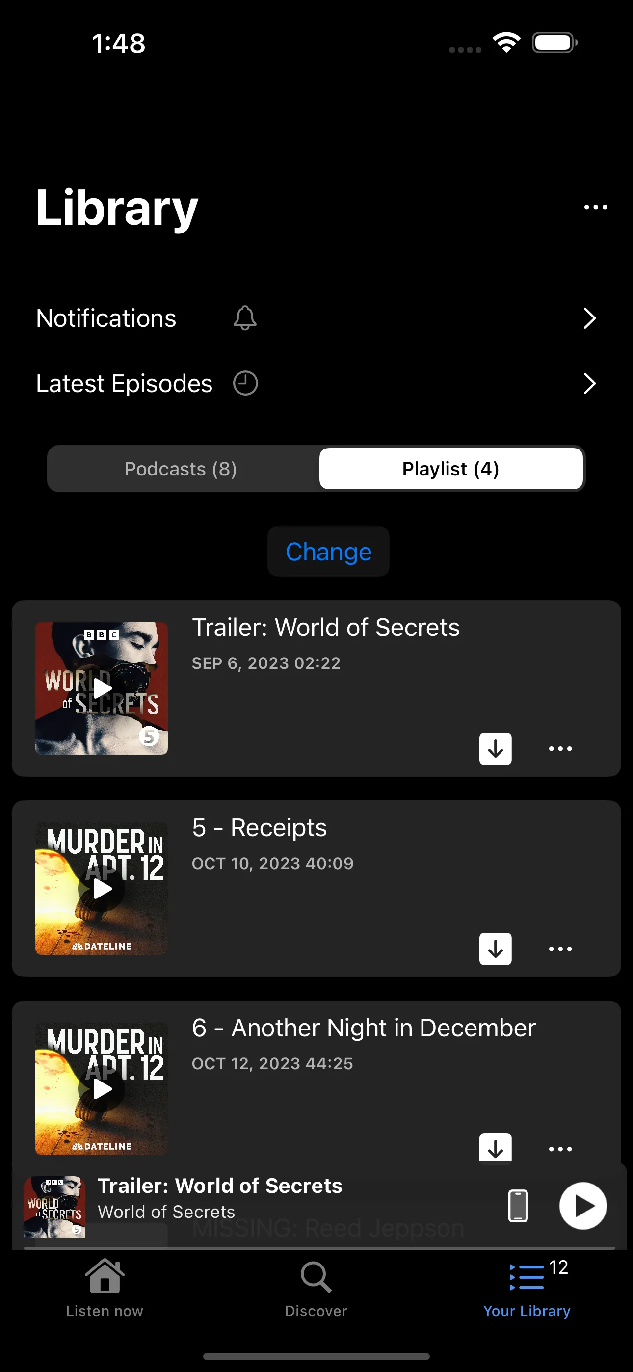 Pods- Podcast Player iphone screenshot 8