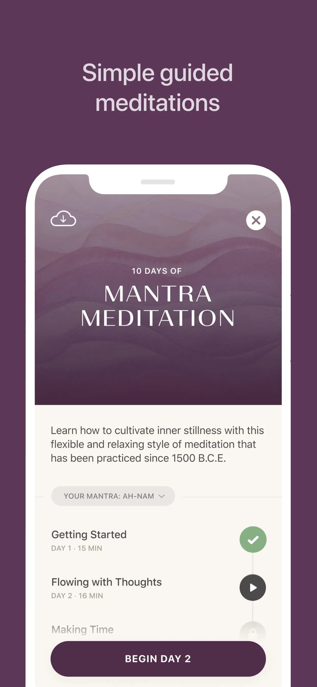 Oak - Meditation & Breathing iphone screenshot 2