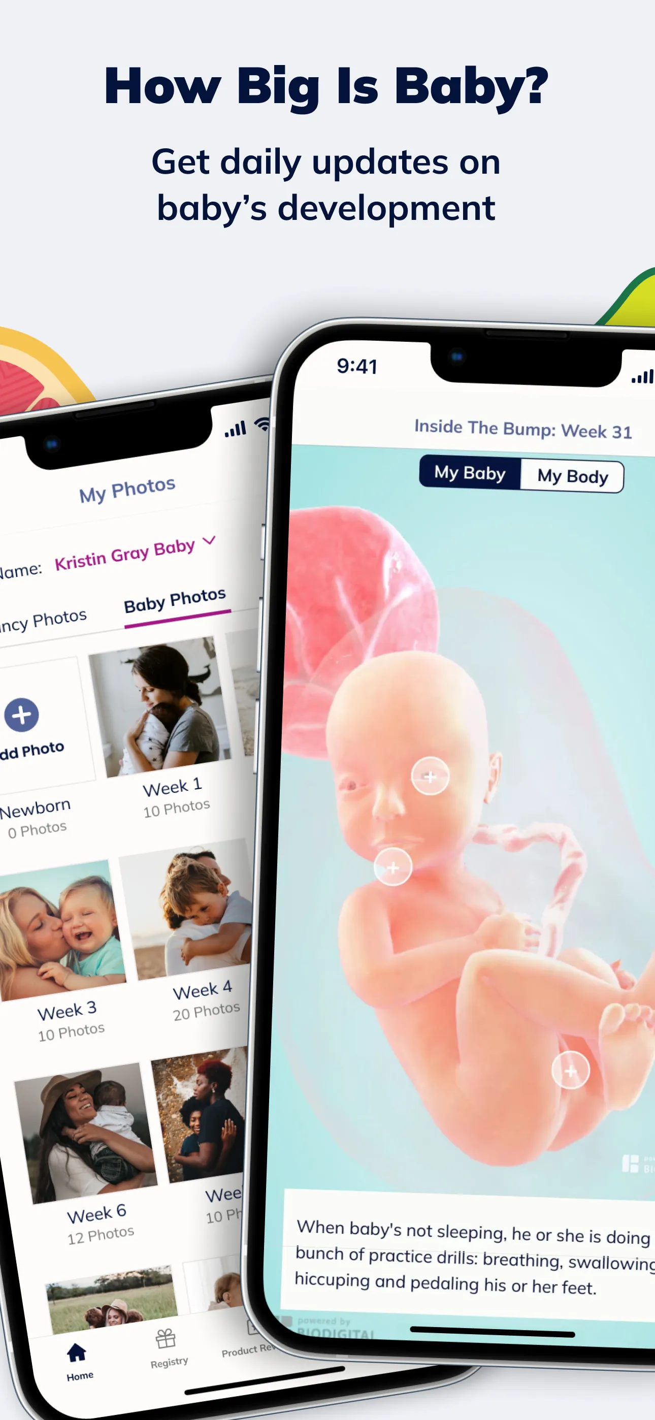 Pregnancy & Baby App: The Bump iphone screenshot 3