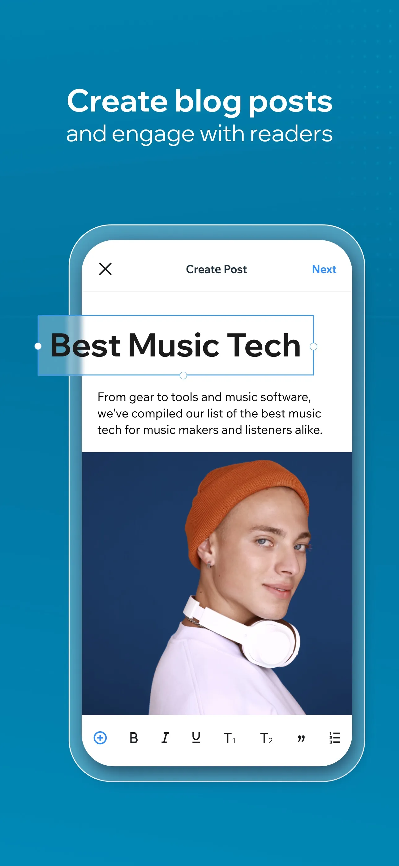 Wix - Website Builder iphone screenshot 6
