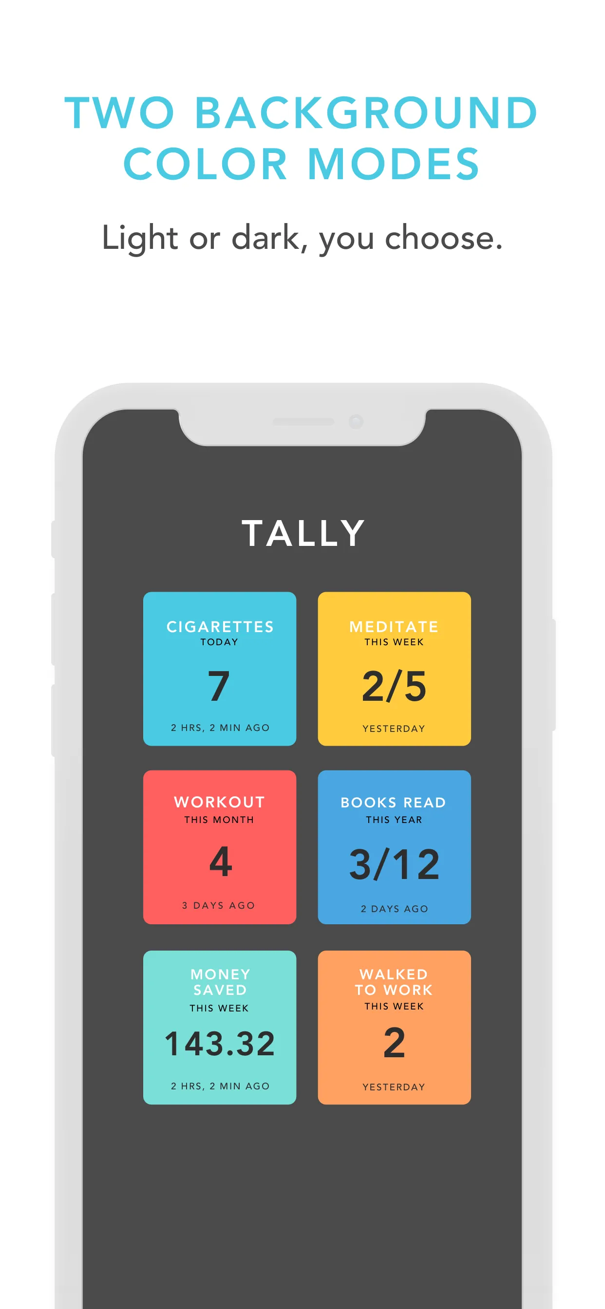 Tally: The Anything Tracker iphone screenshot 10