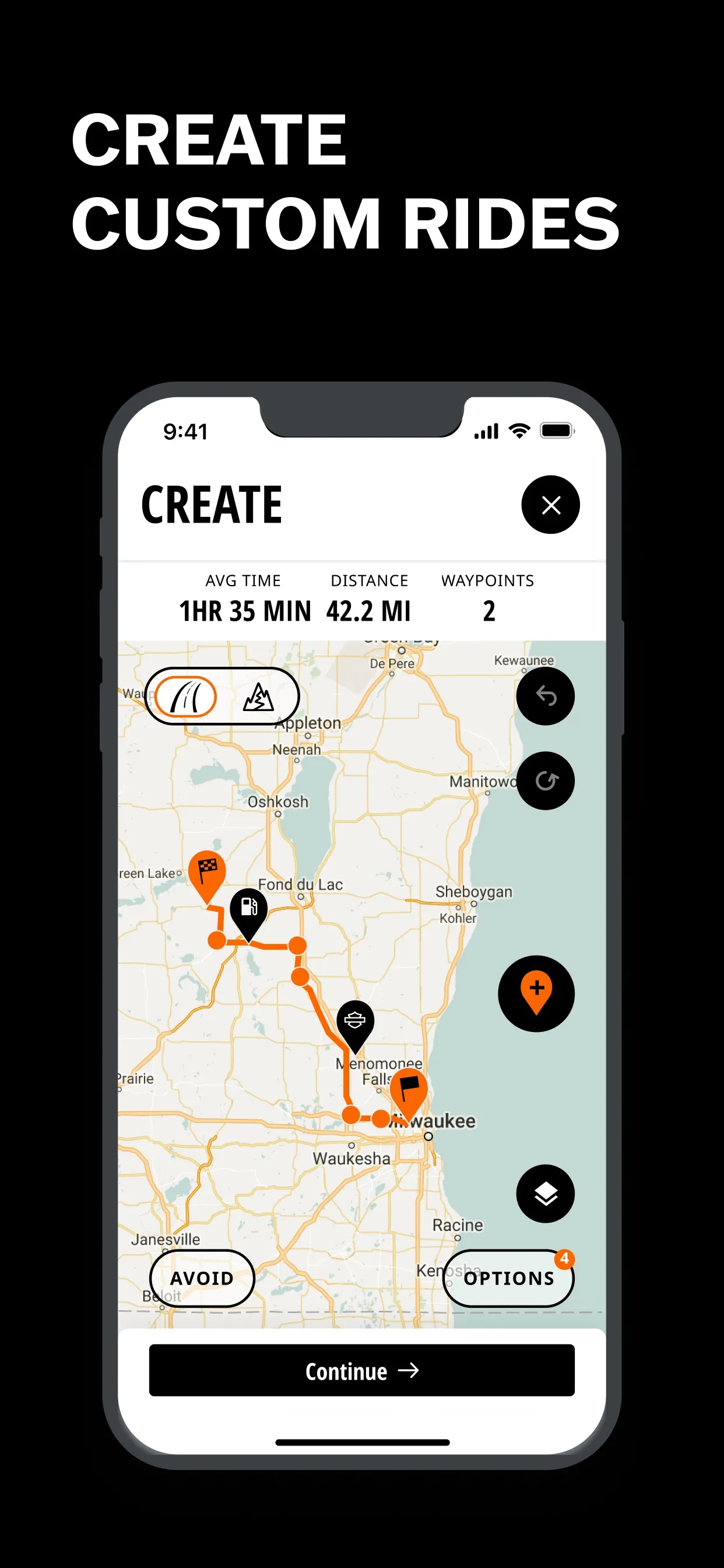 Harley-Davidson iphone screenshot 4