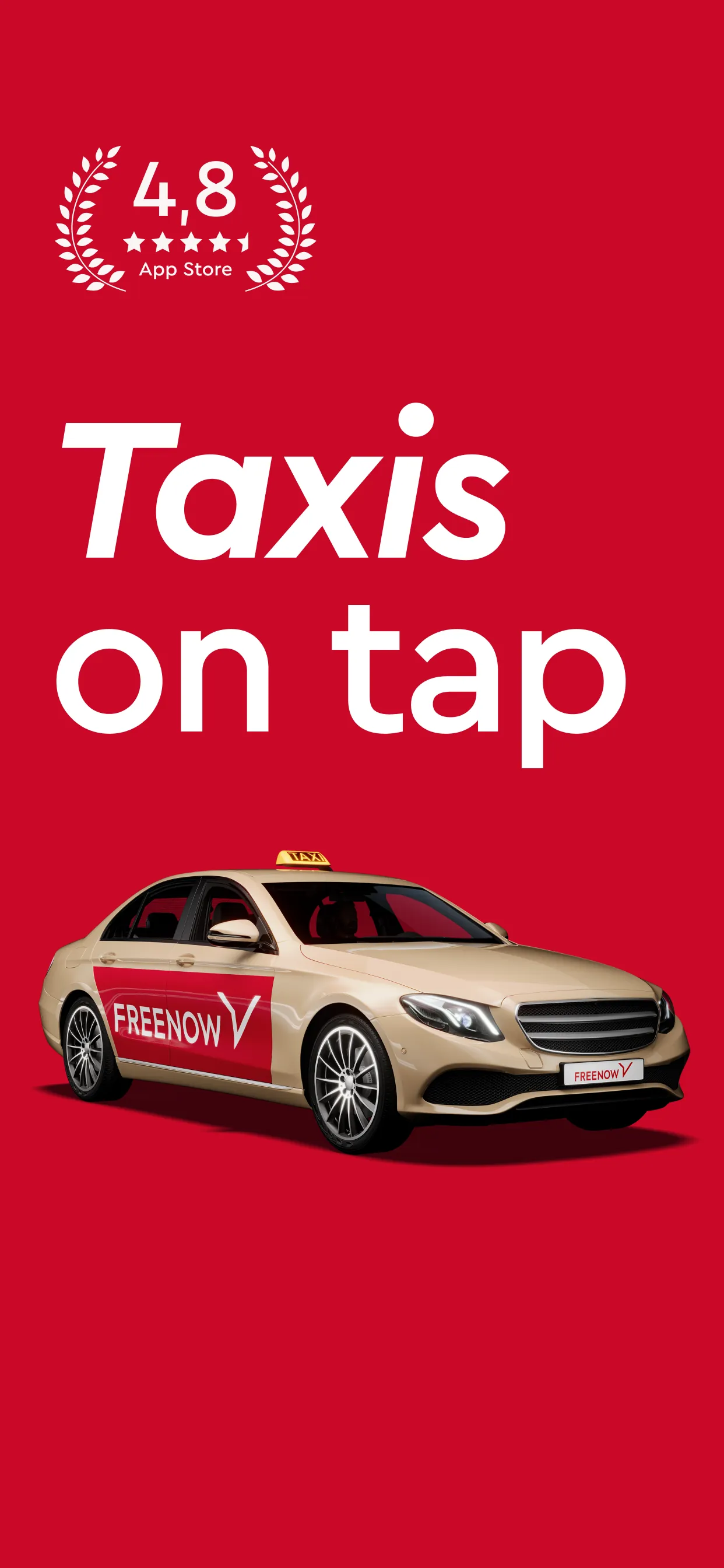 FREENOW - Taxi and more iphone screenshot 1