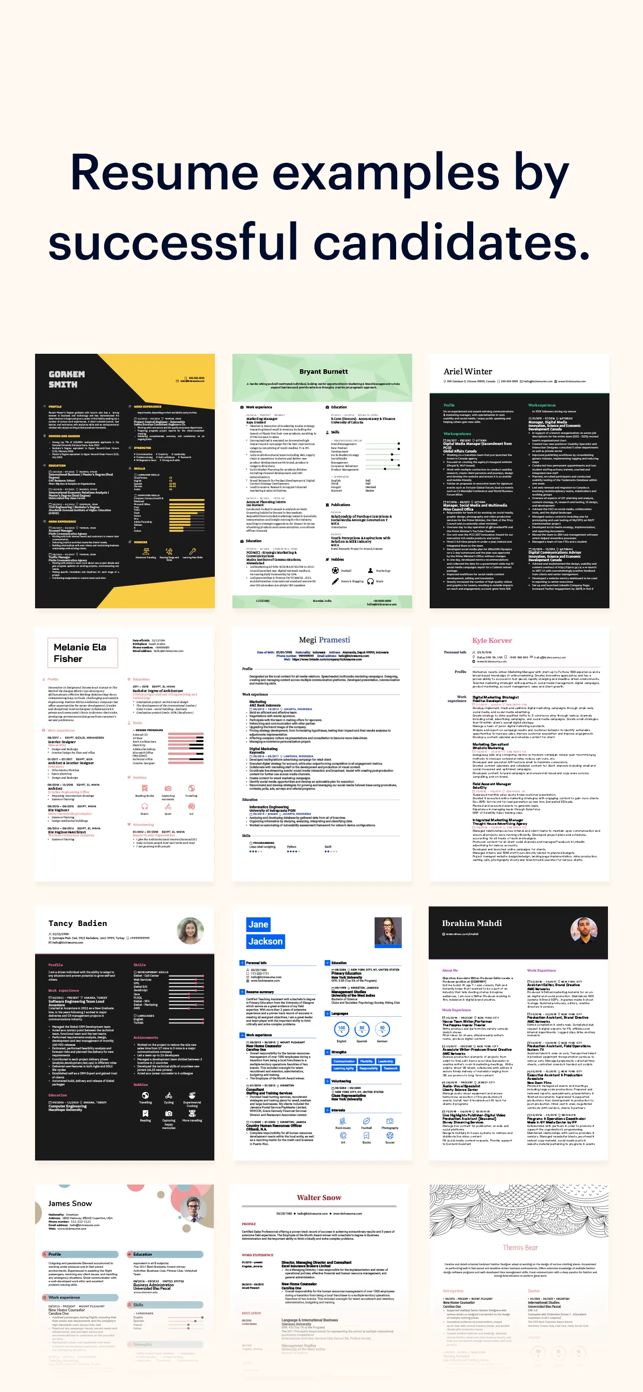 Kickresume: AI Resume Builder iphone screenshot 9