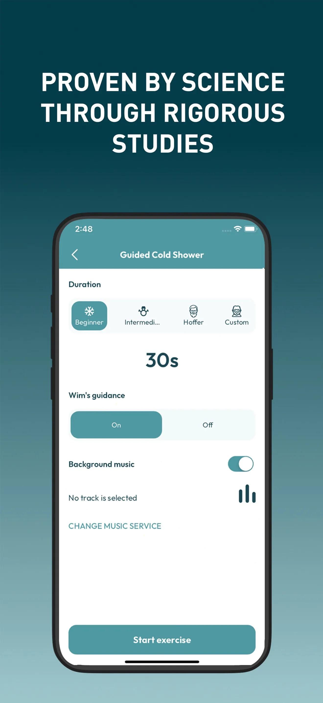 Wim Hof Method: Breathwork iphone screenshot 4