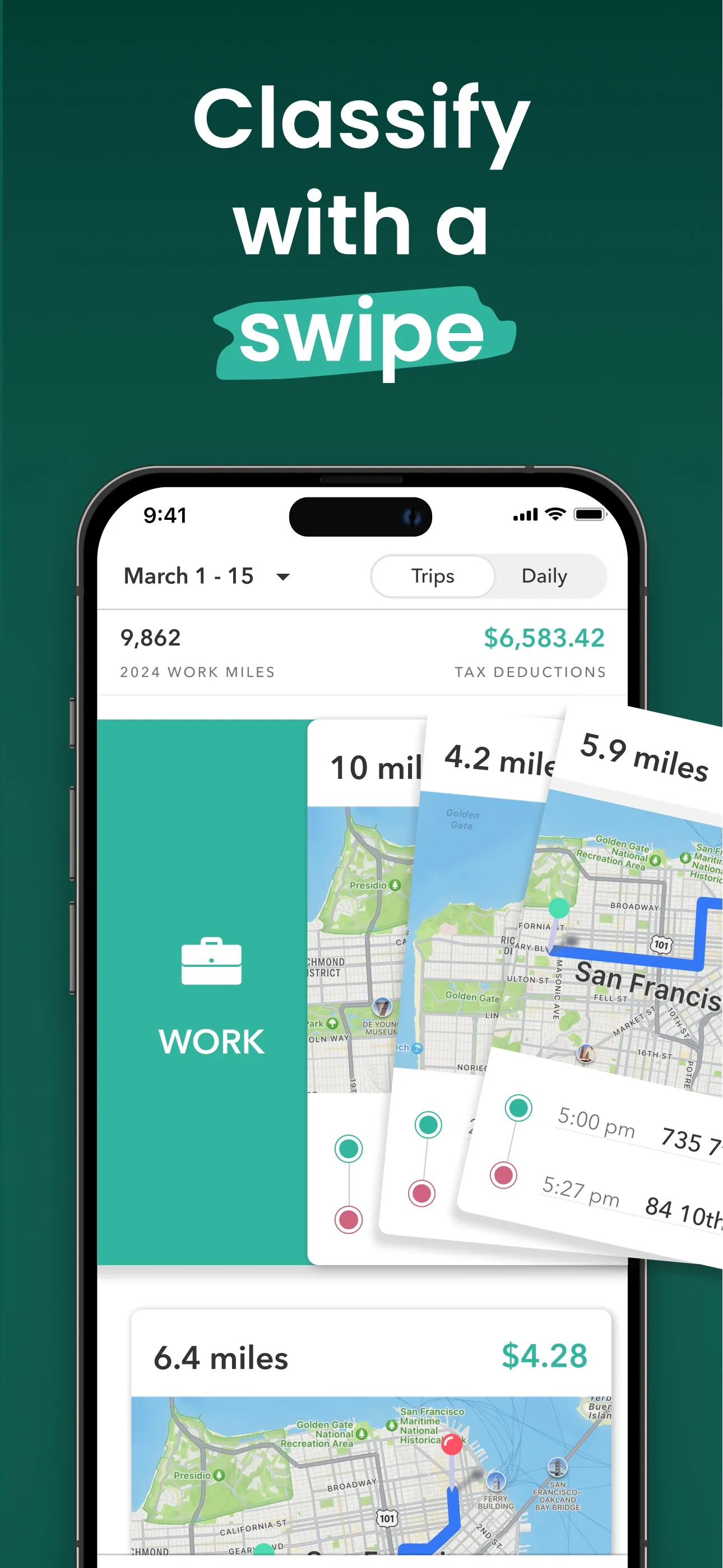 Mileage Tracker by Everlance iphone screenshot 5