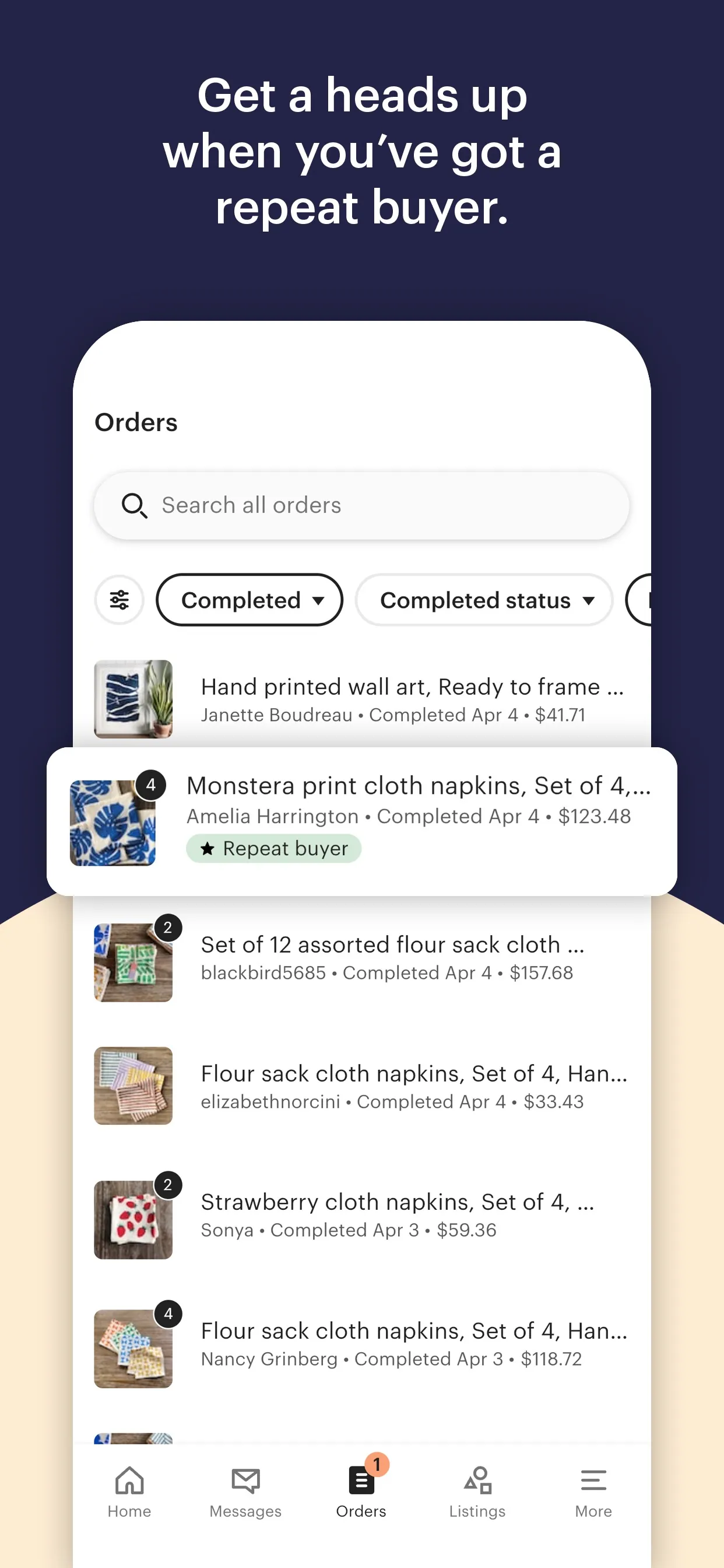 Etsy Seller: Manage Your Shop iphone screenshot 3