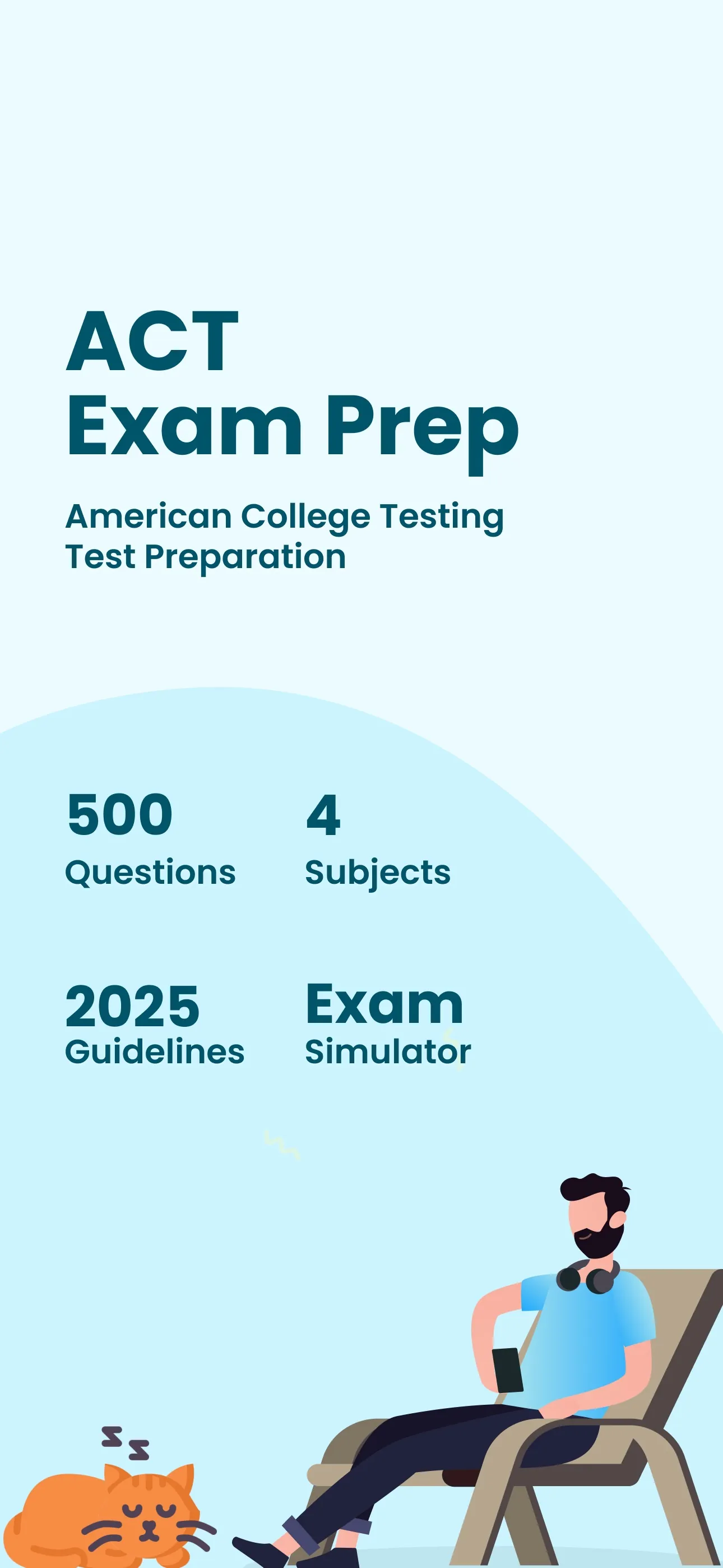 ACT Exam Prep 2025 iphone screenshot 1