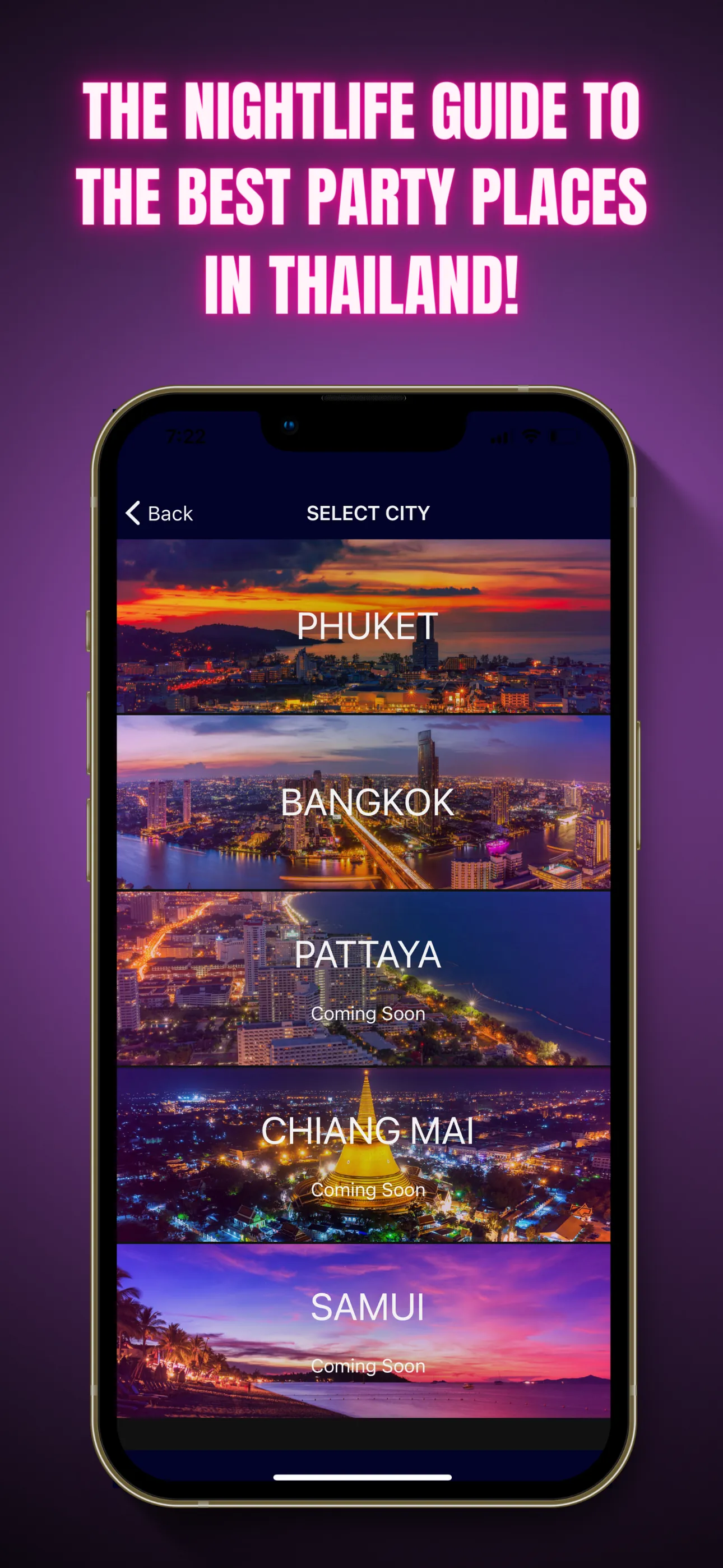 The Nightlife Asia iphone screenshot 1