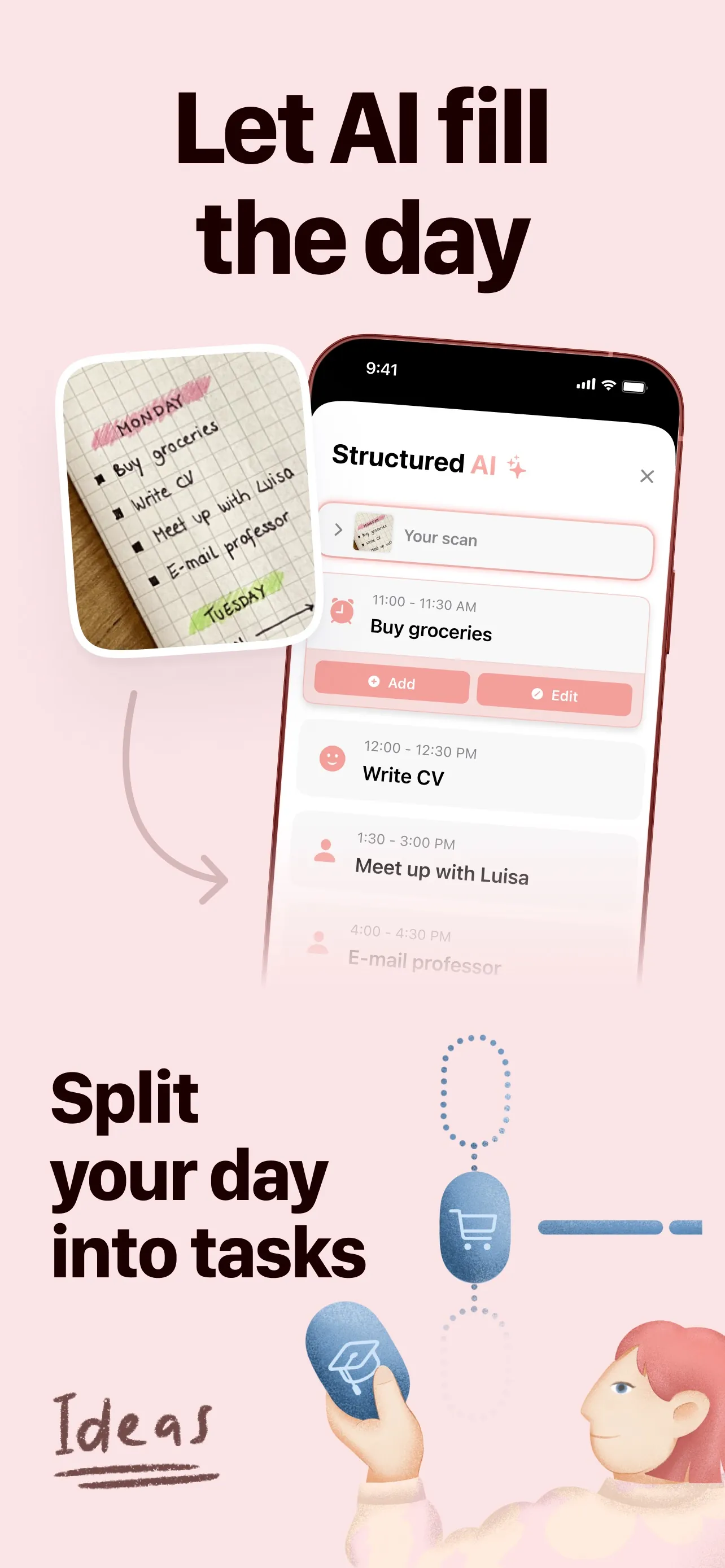 Structured - Daily Planner iphone screenshot 4