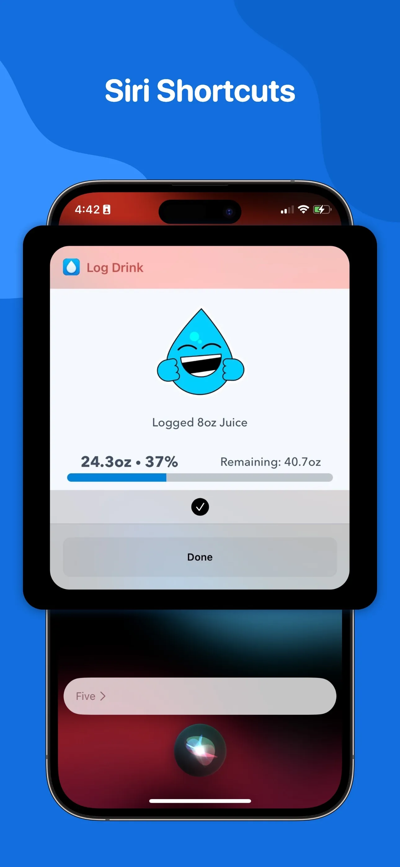 Water Tracker by WaterMinder® iphone screenshot 7
