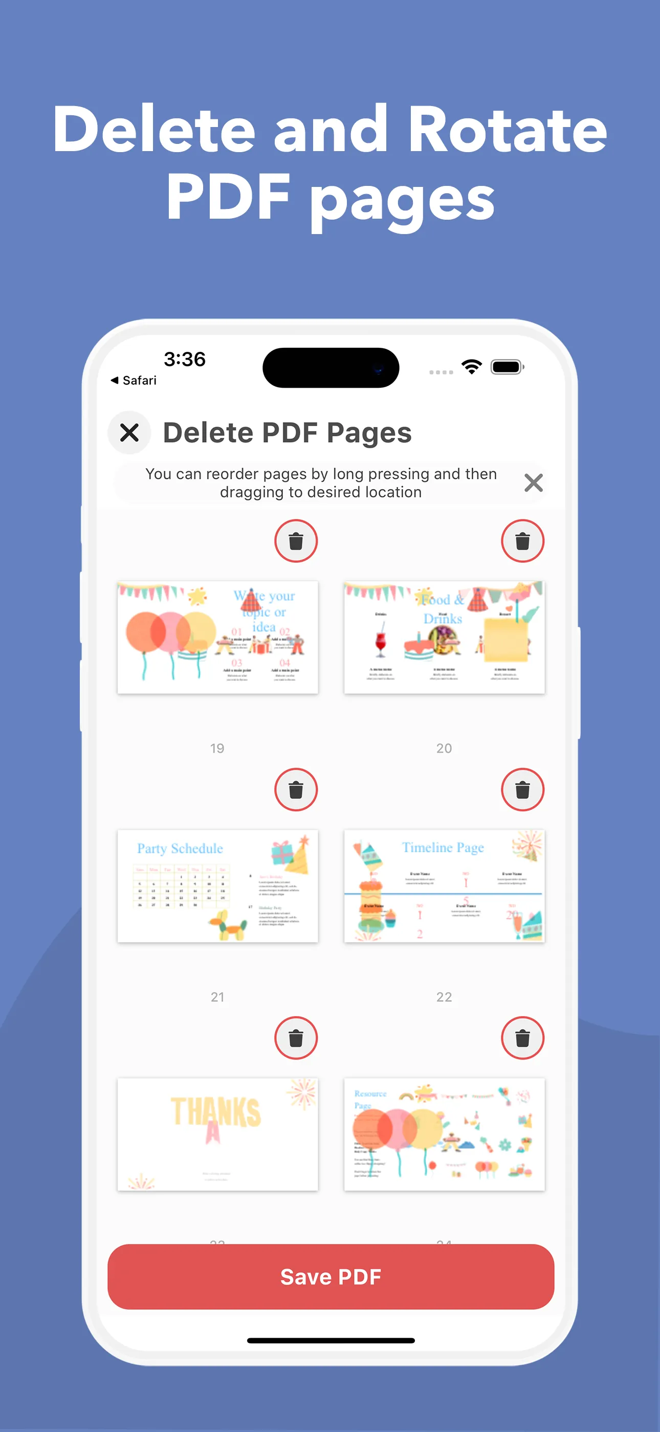 PDF it All Document Converter iphone screenshot 5