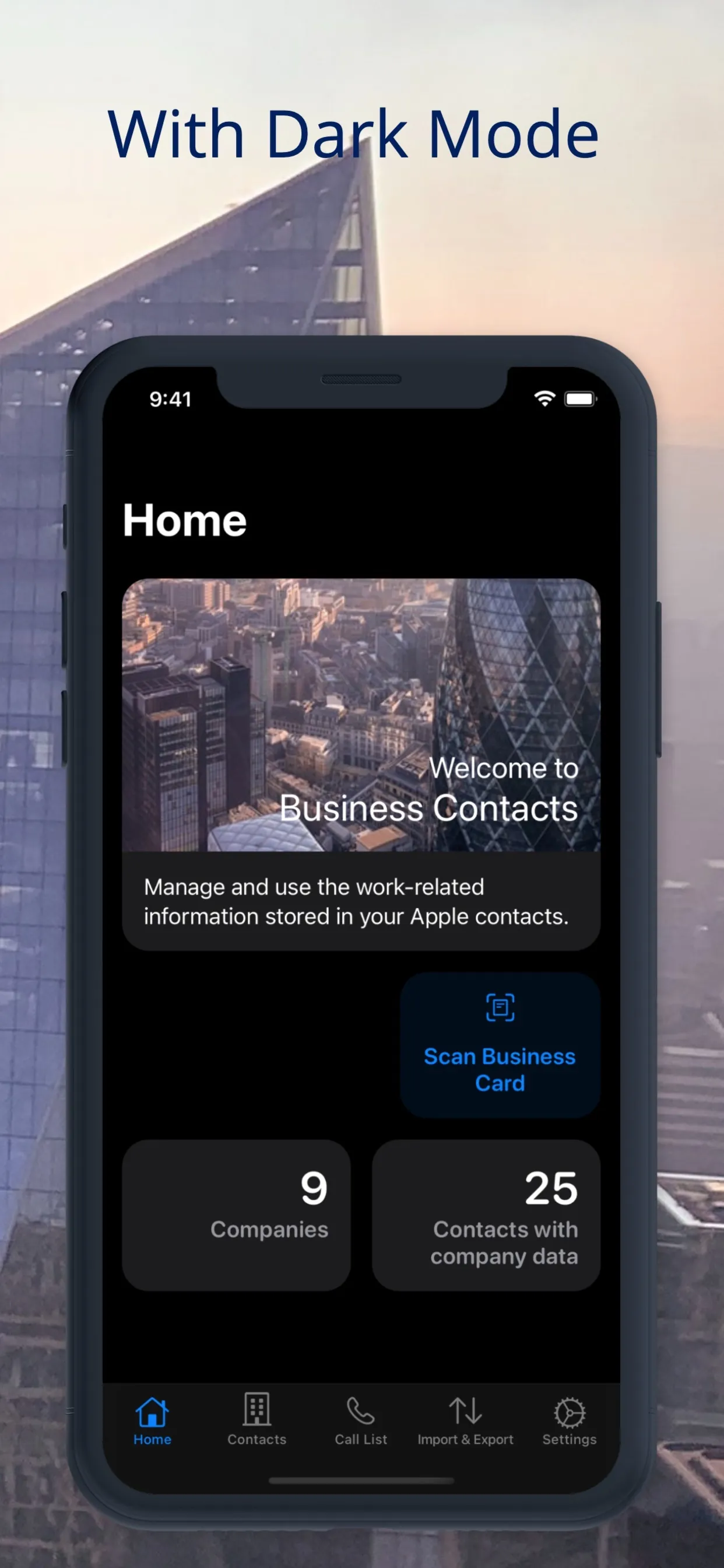 Business Contacts iphone screenshot 7