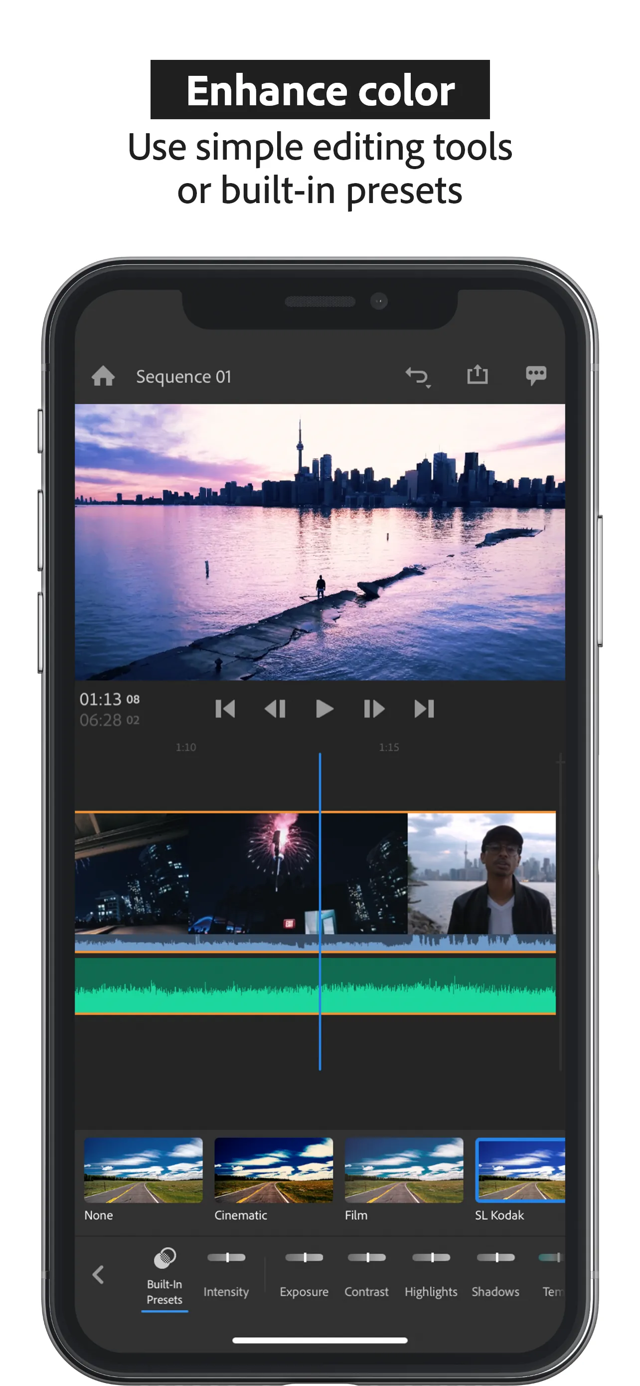 Adobe Premiere Rush：Edit Video iphone screenshot 8