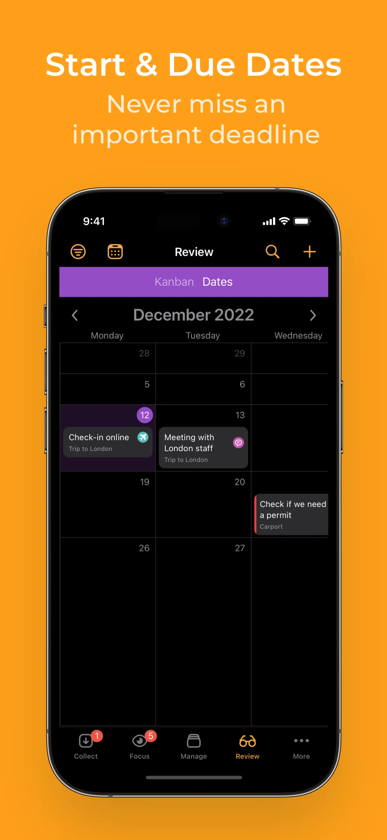 Firetask - Task List & Planner iphone screenshot 4