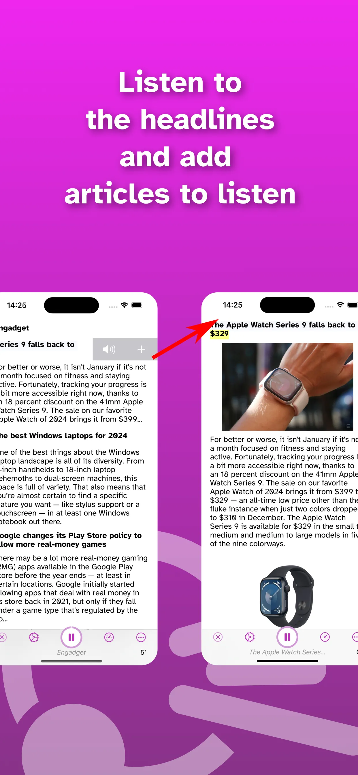 Speech Central: Text-to-Speech iphone screenshot 7