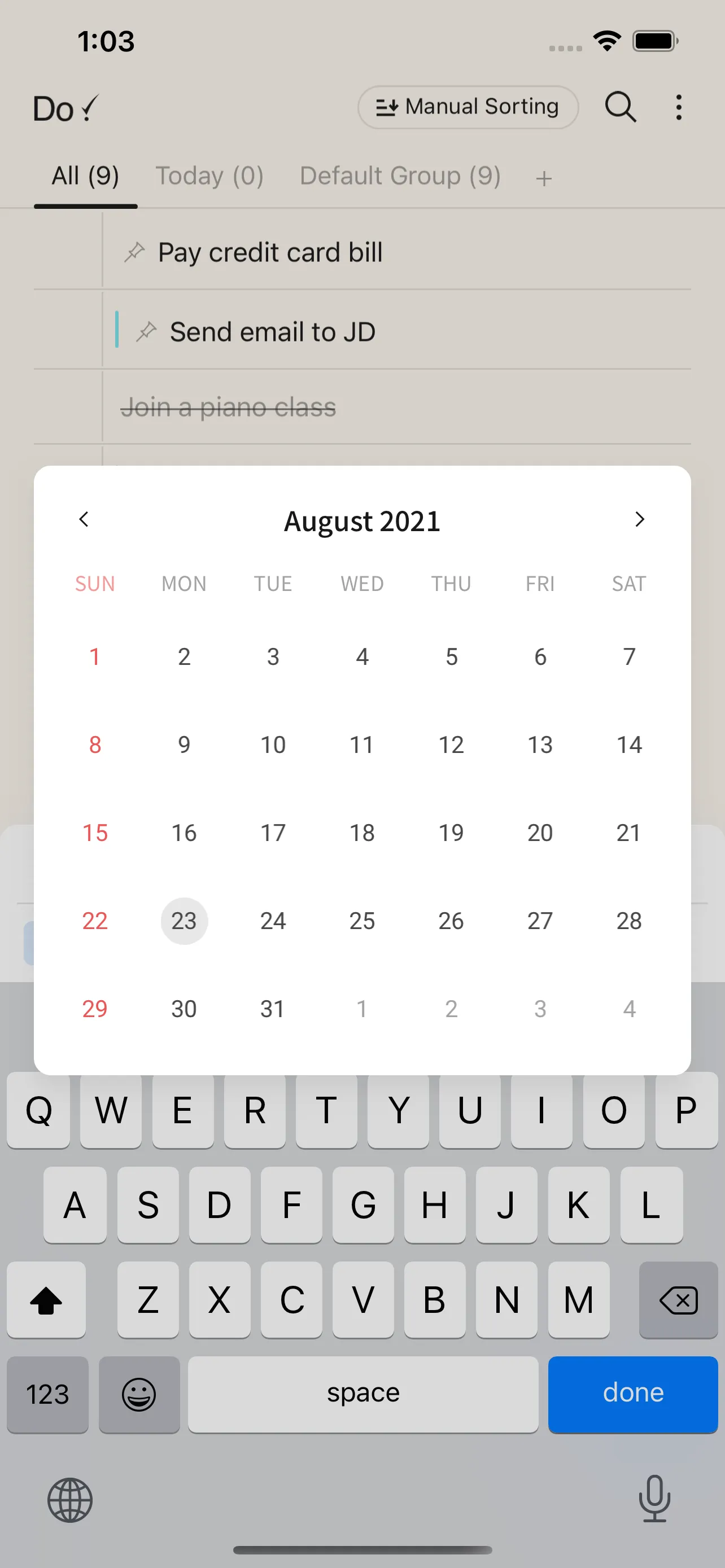 Do! - Simple To Do List iphone screenshot 6