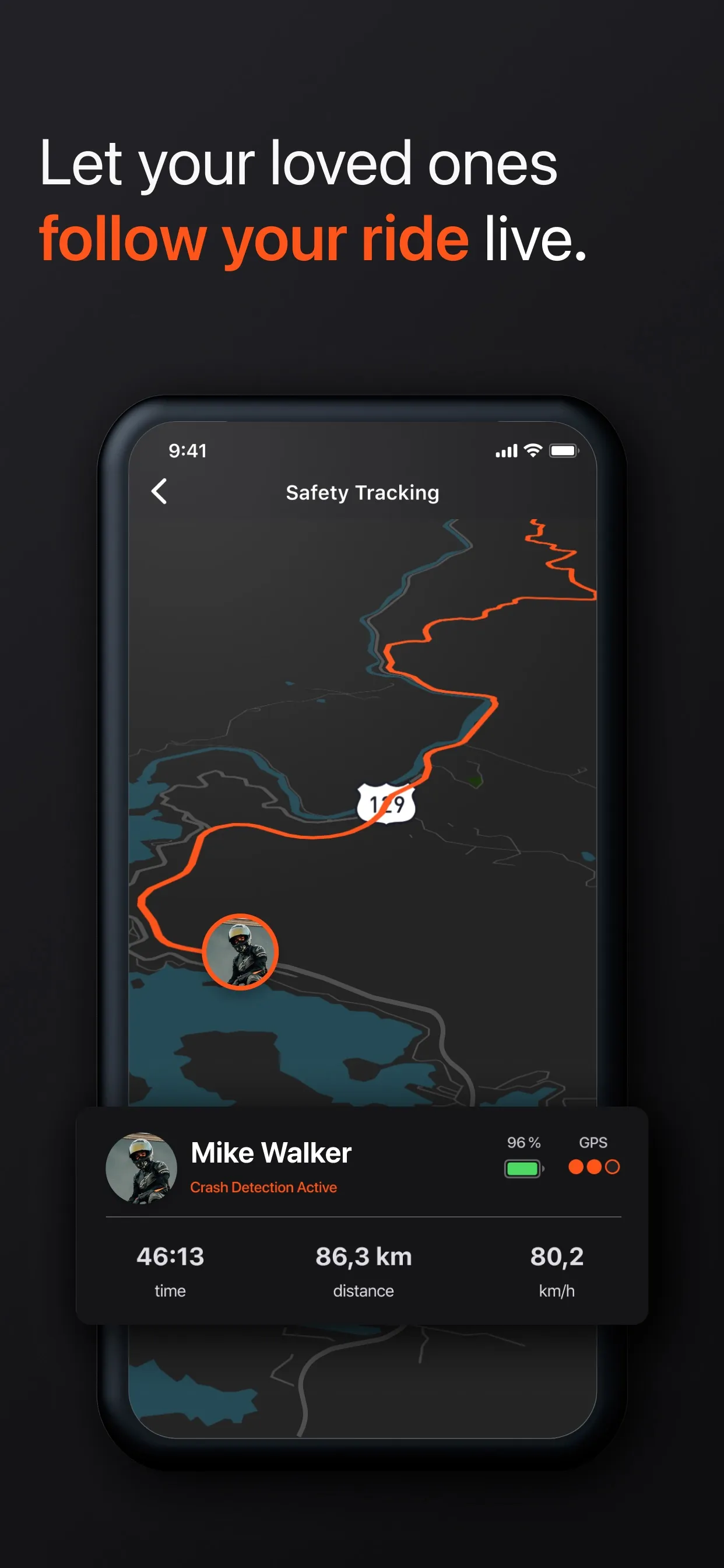 Detecht - Motorcycle App & GPS iphone screenshot 8