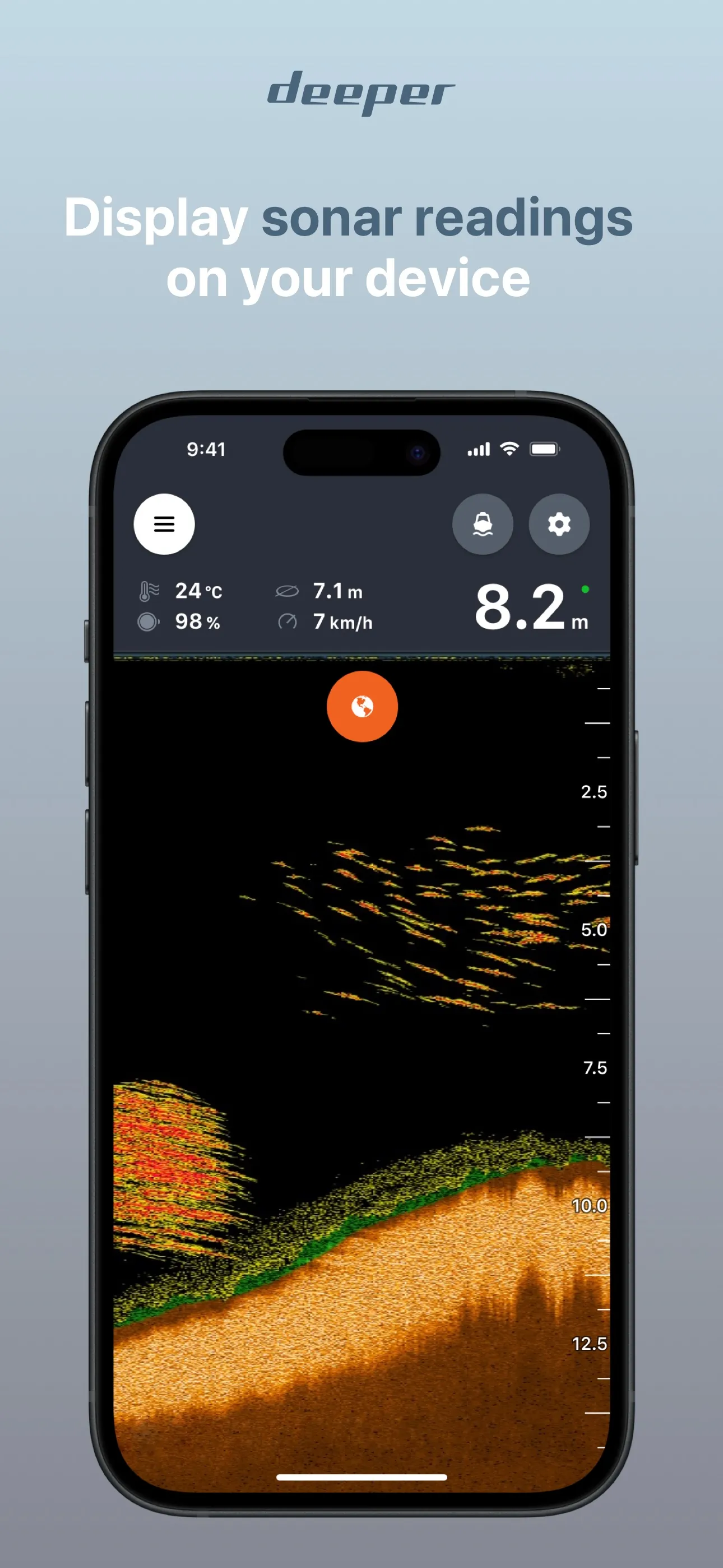 Fish Deeper - Fishing App iphone screenshot 3