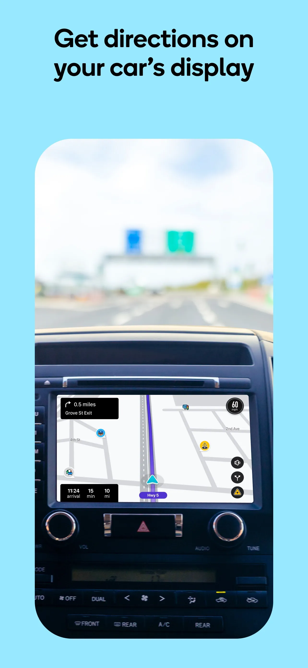 Waze Navigation & Live Traffic iphone screenshot 6