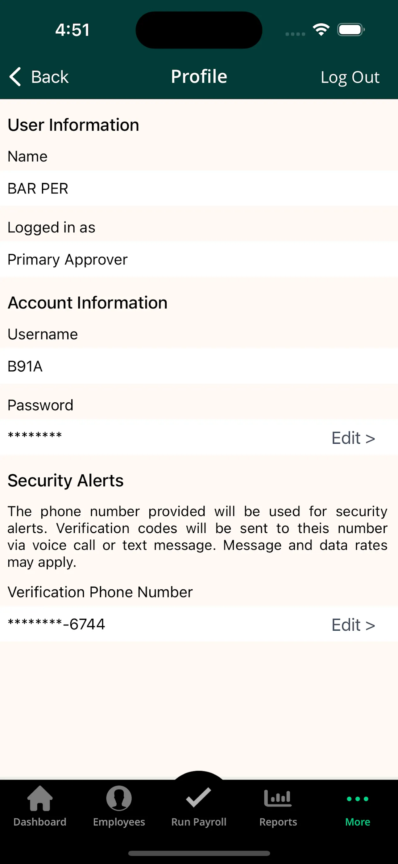 SurePayroll for Employers iphone screenshot 6