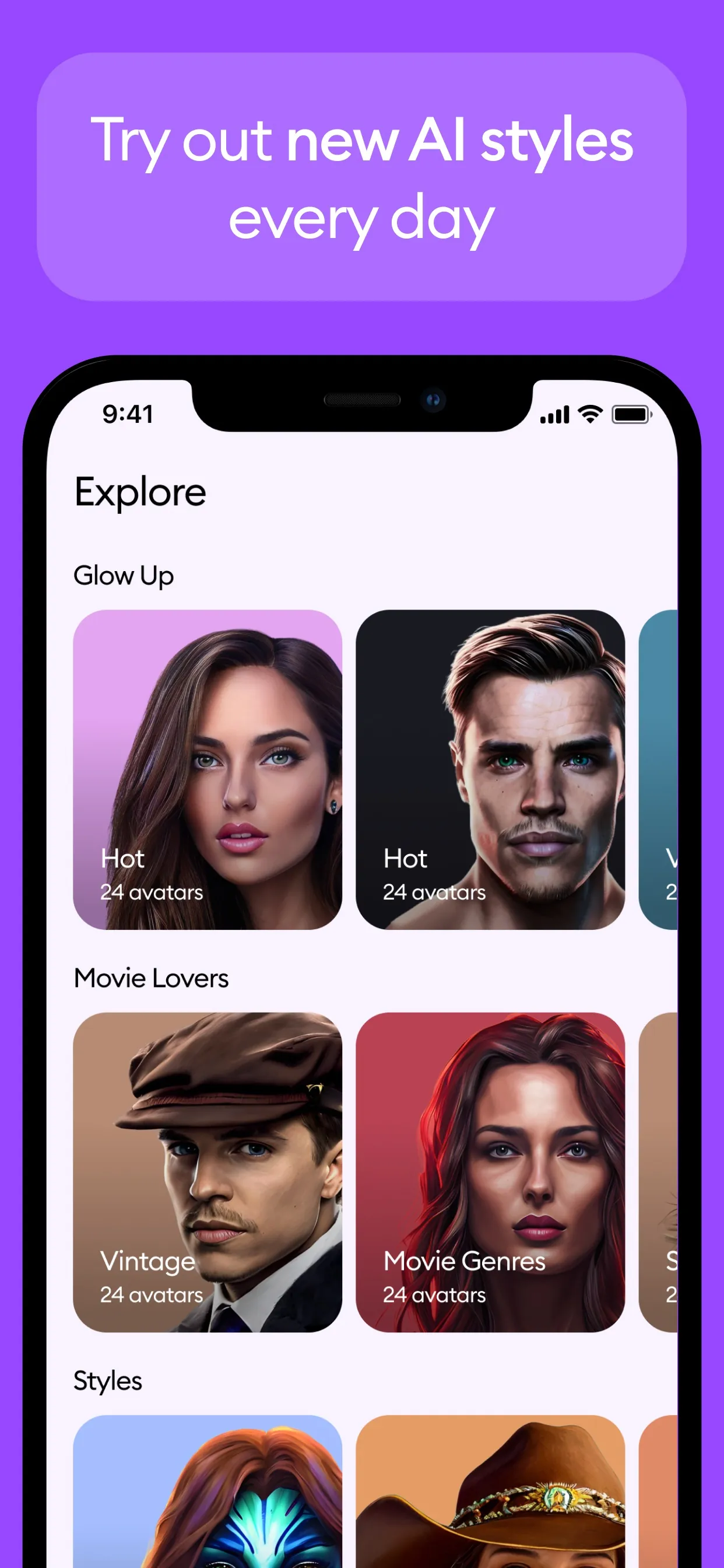 Dawn AI - Avatar generator iphone screenshot 4