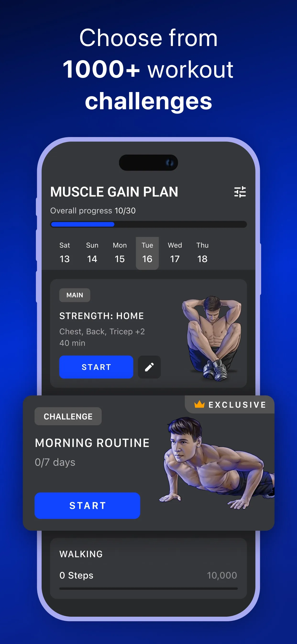 Muscle Booster - Workout Plans iphone screenshot 4
