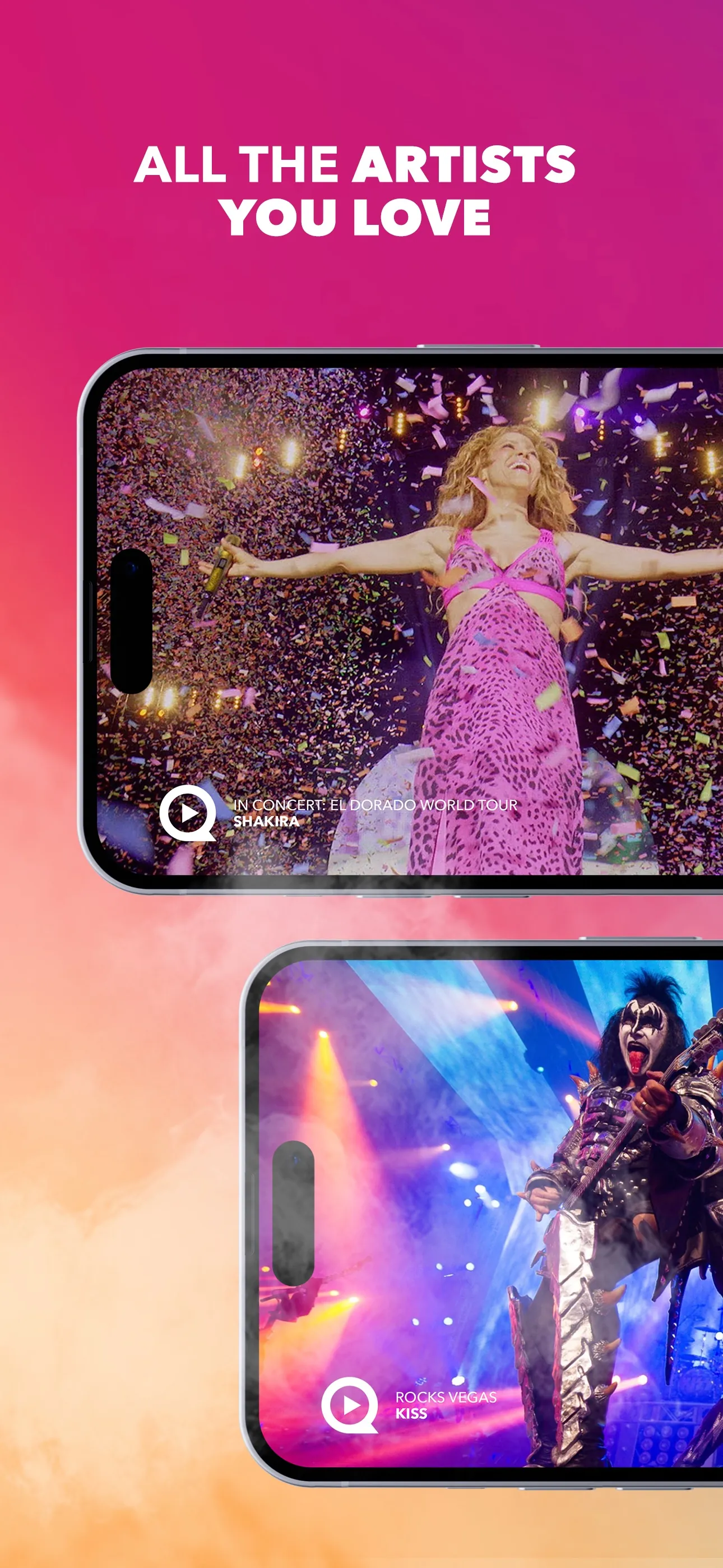 Qello Concerts & Documentaries iphone screenshot 2