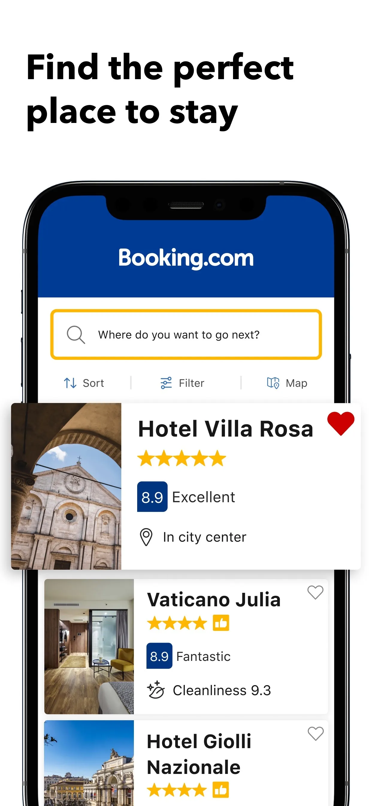 Booking.com: Hotels & Travel iphone screenshot 2