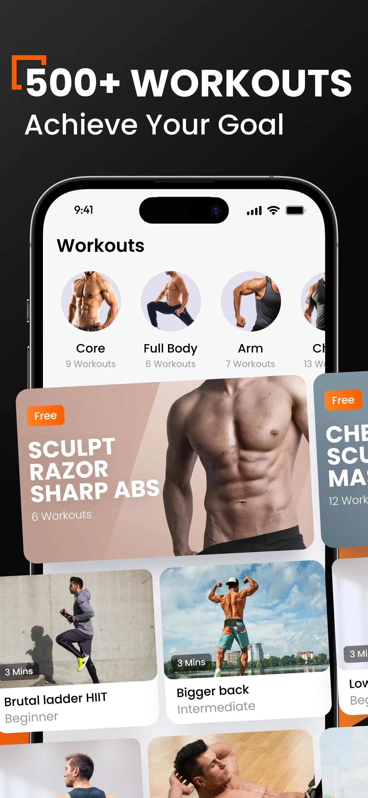 Home Workout for Men iphone screenshot 7