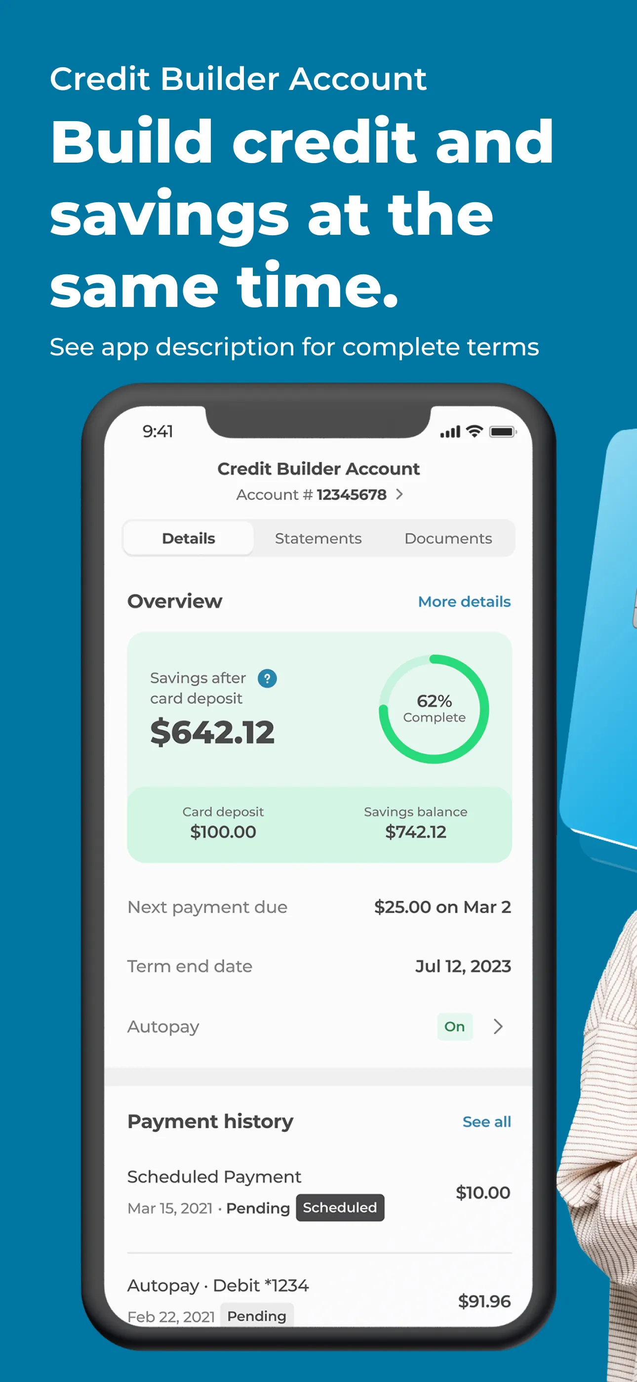 Self - Credit Builder iphone screenshot 5