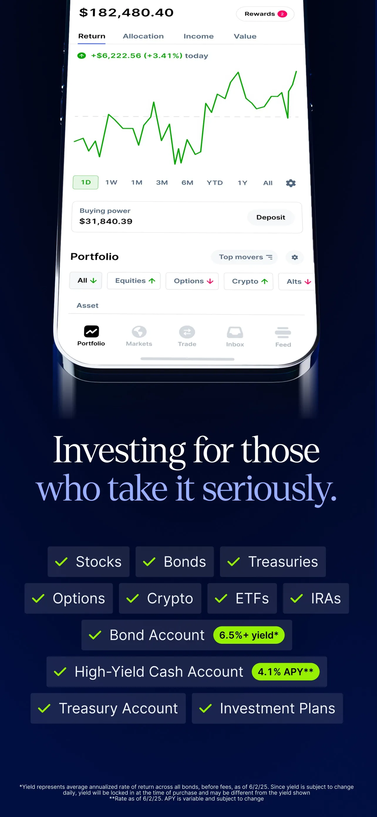 Public: Invest & Trade iphone screenshot 1