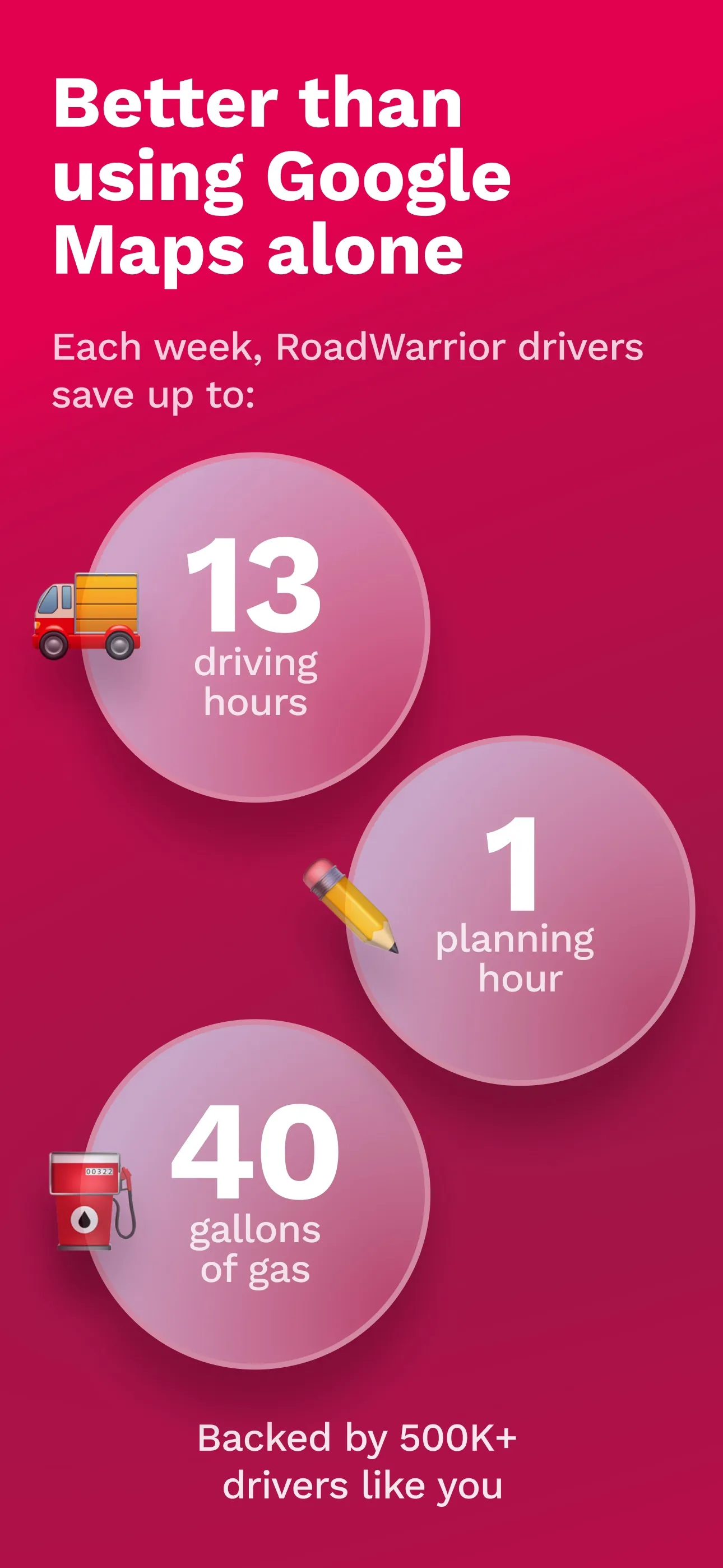 RoadWarrior Route Planner iphone screenshot 2