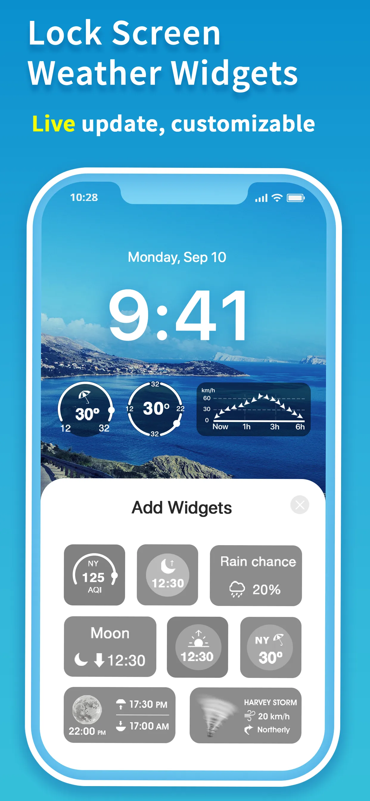 Weather Widget® iphone screenshot 5