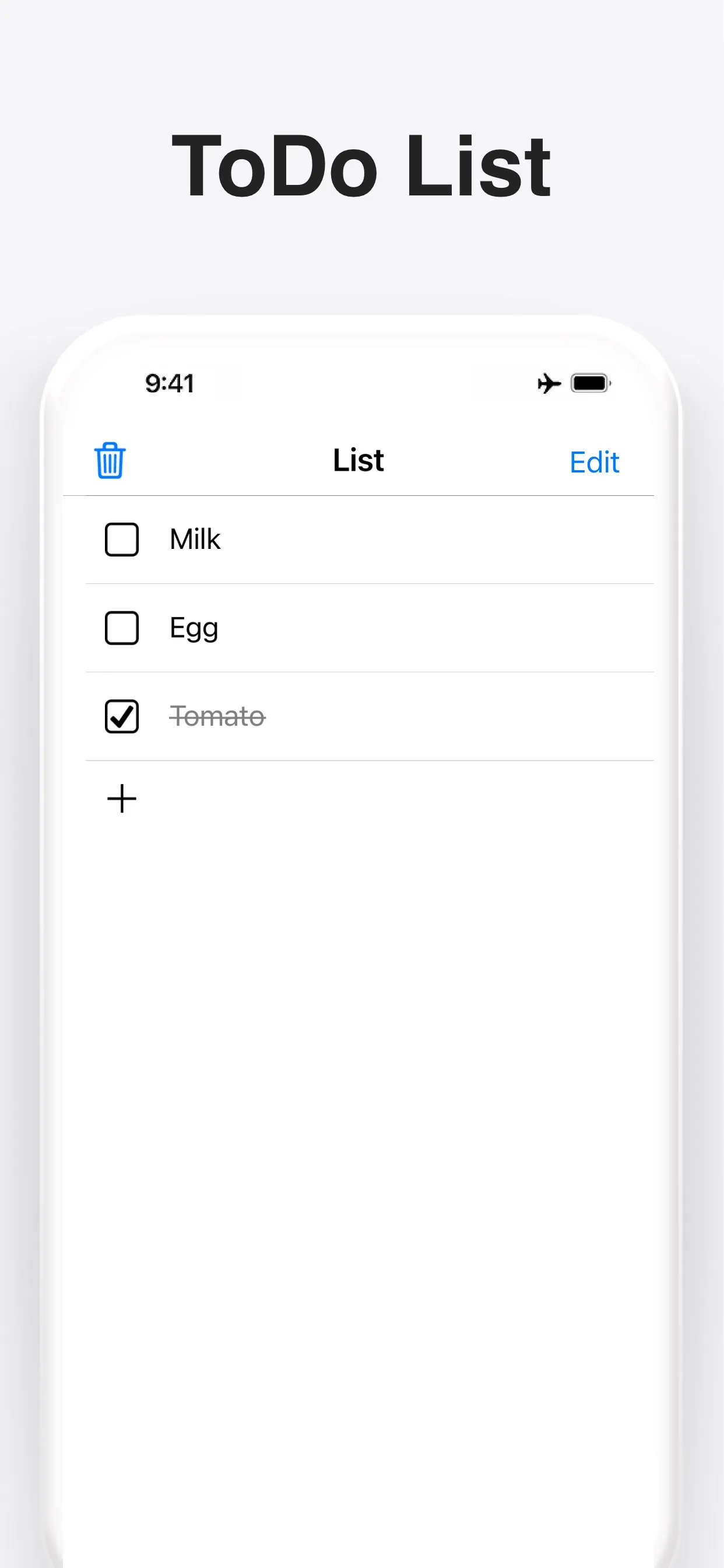 ToDo List - Task manager list iphone screenshot 1